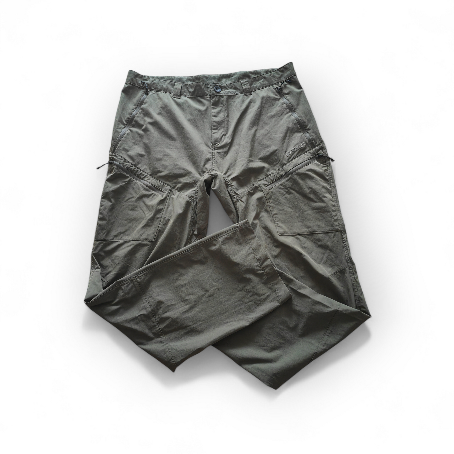 Karrimor Outdoor Hiking Cargo Trousers, Khaki Green, Size XL