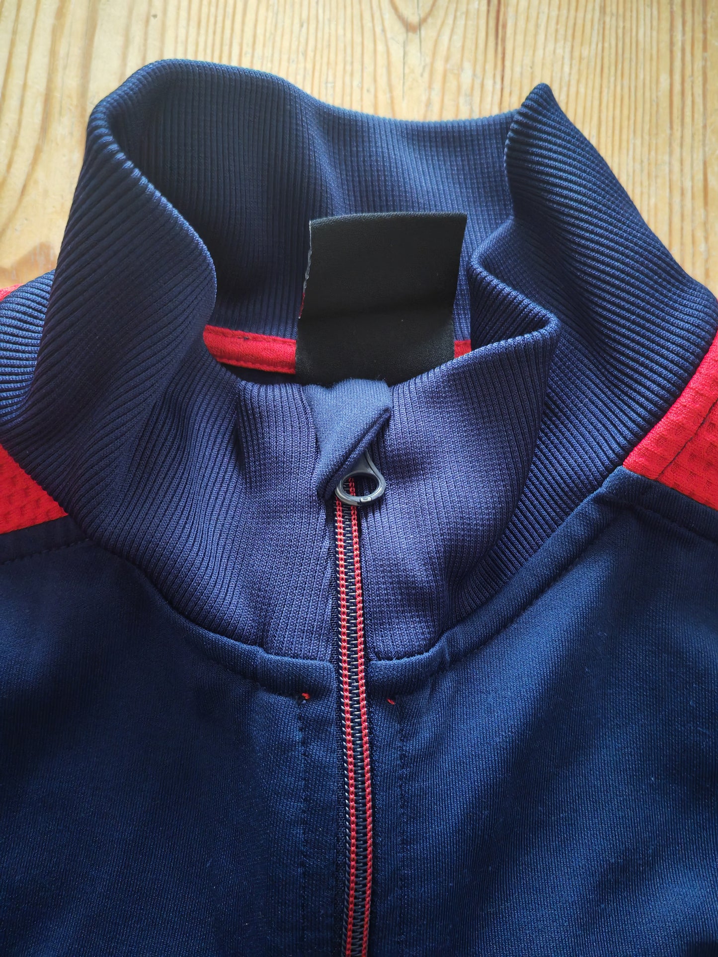 Fanatics MLB Boston Red Sox Full Zip Track Jacket, Blue/Red, Size Large