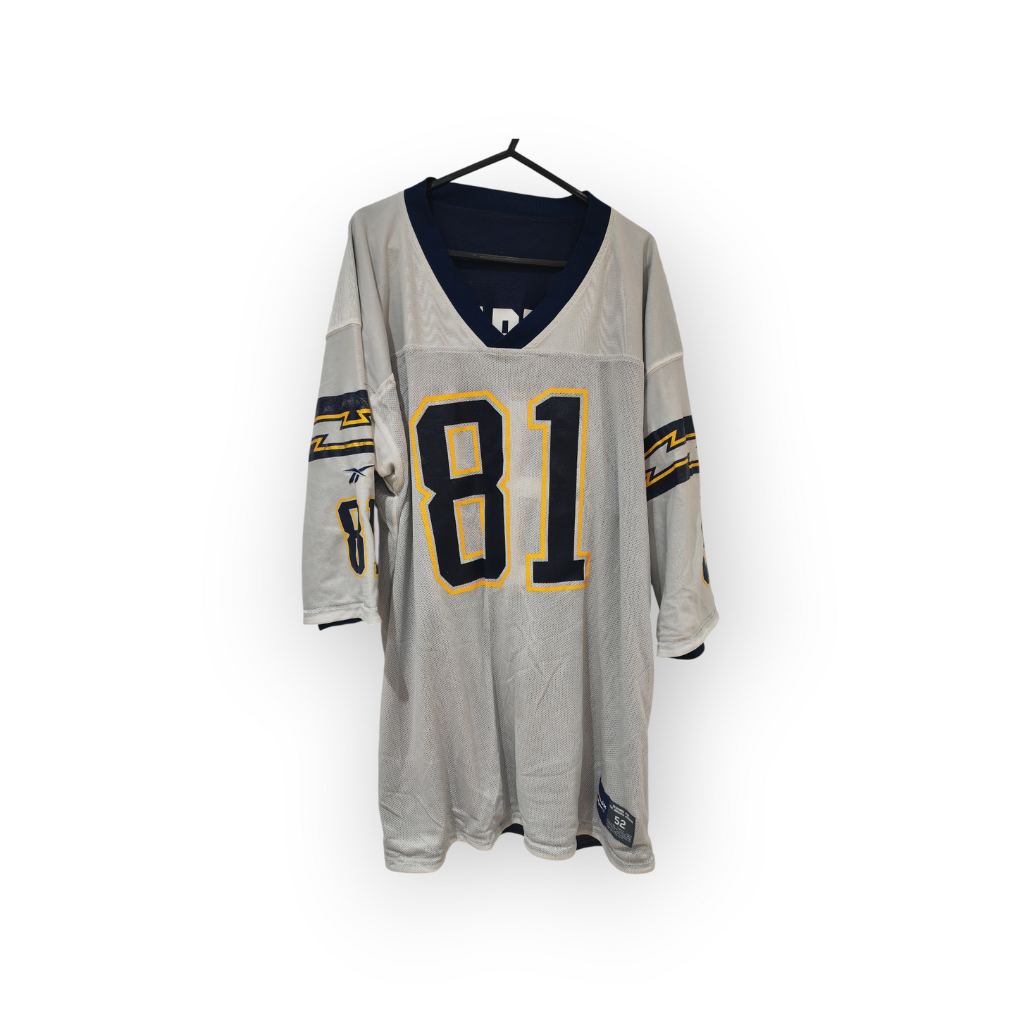Reebok LA/San Diego Chargers Reversible NFL Jersey, #81 Martin, Navy/White, XL