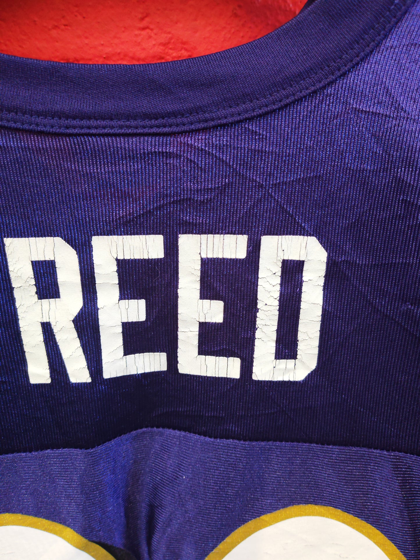 NFL Apparel Baltimore Ravens NFL Jersey, #20 Reed, Purple, Size Large
