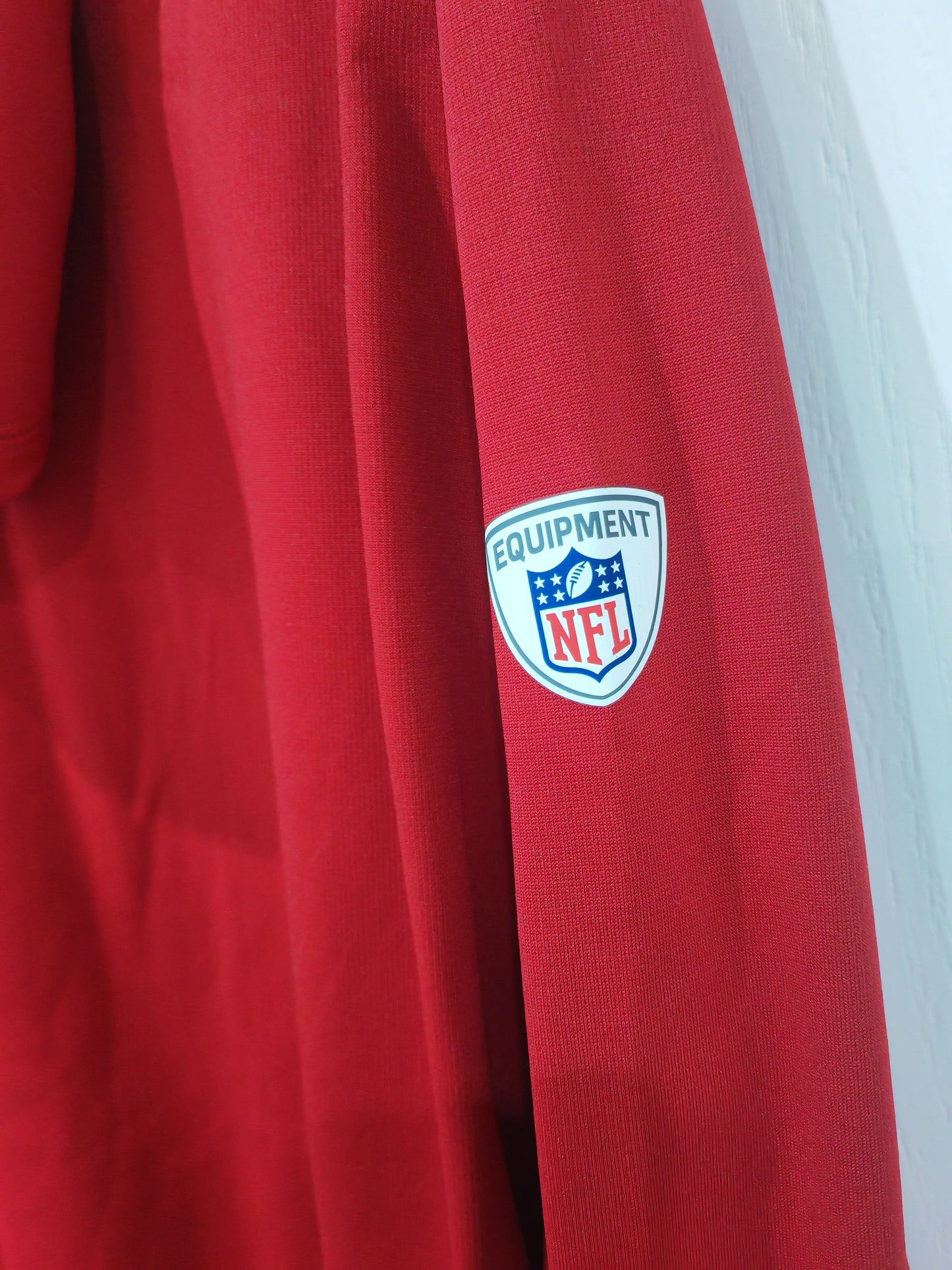 Nike San Francisco 49ers NFL Pullover Hoodie, Red, Size Medium