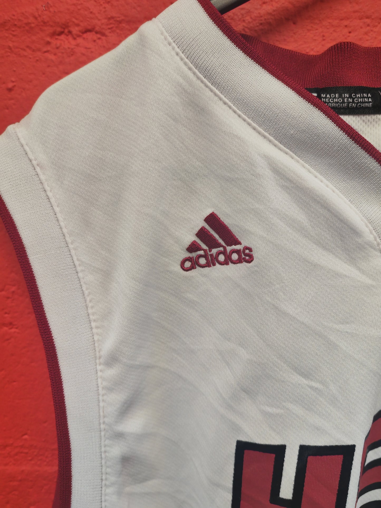 Youth Adidas Miami Heat NBA Jersey, #3 Wade, White, Size YL