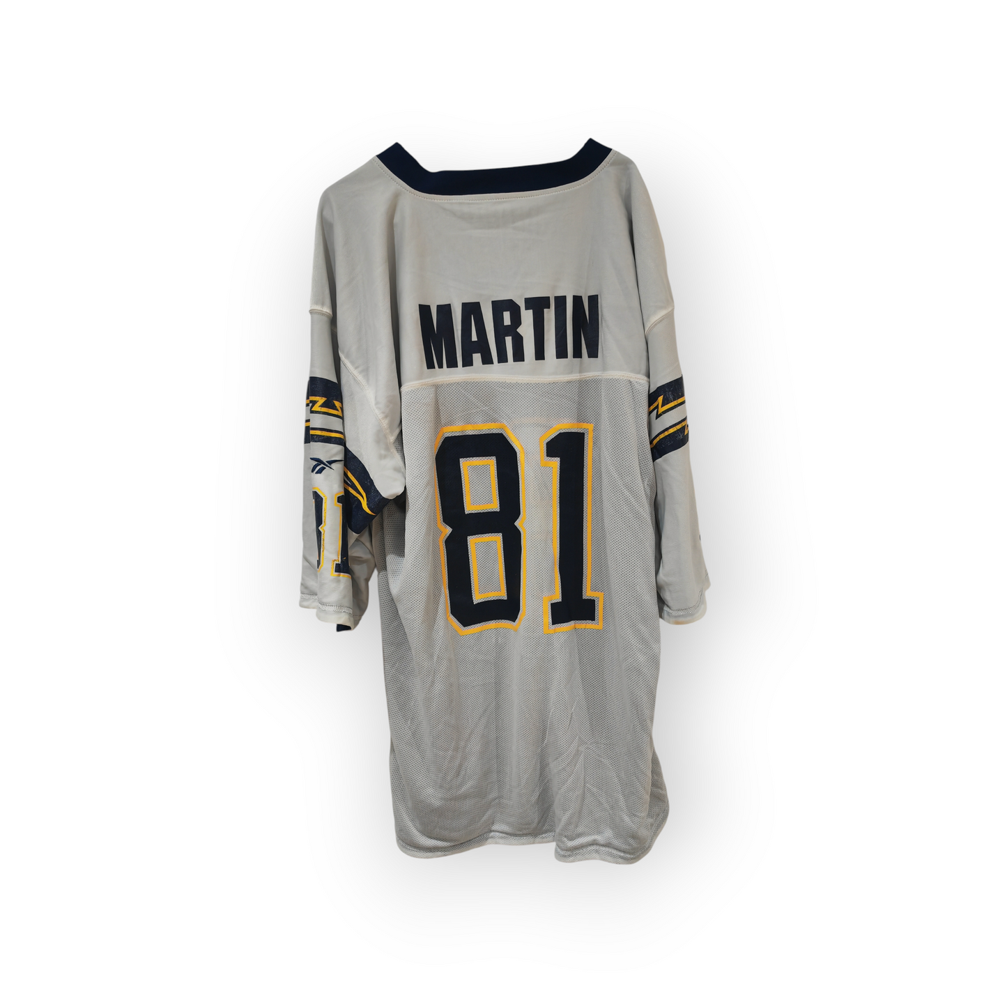 Reebok LA/San Diego Chargers Reversible NFL Jersey, #81 Martin, Navy/White, XL