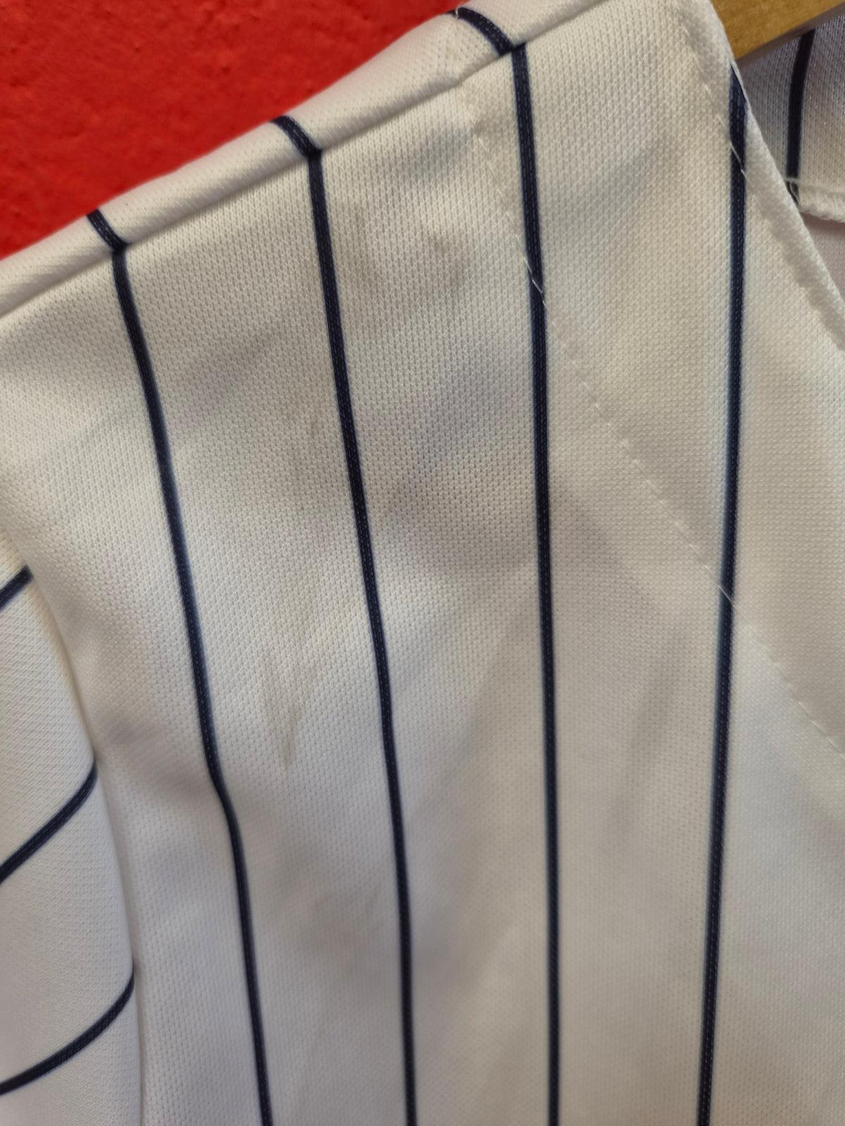 Women's Majestic New York Yankees MLB Baseball Jersey, #2 Jeter, Size Medium
