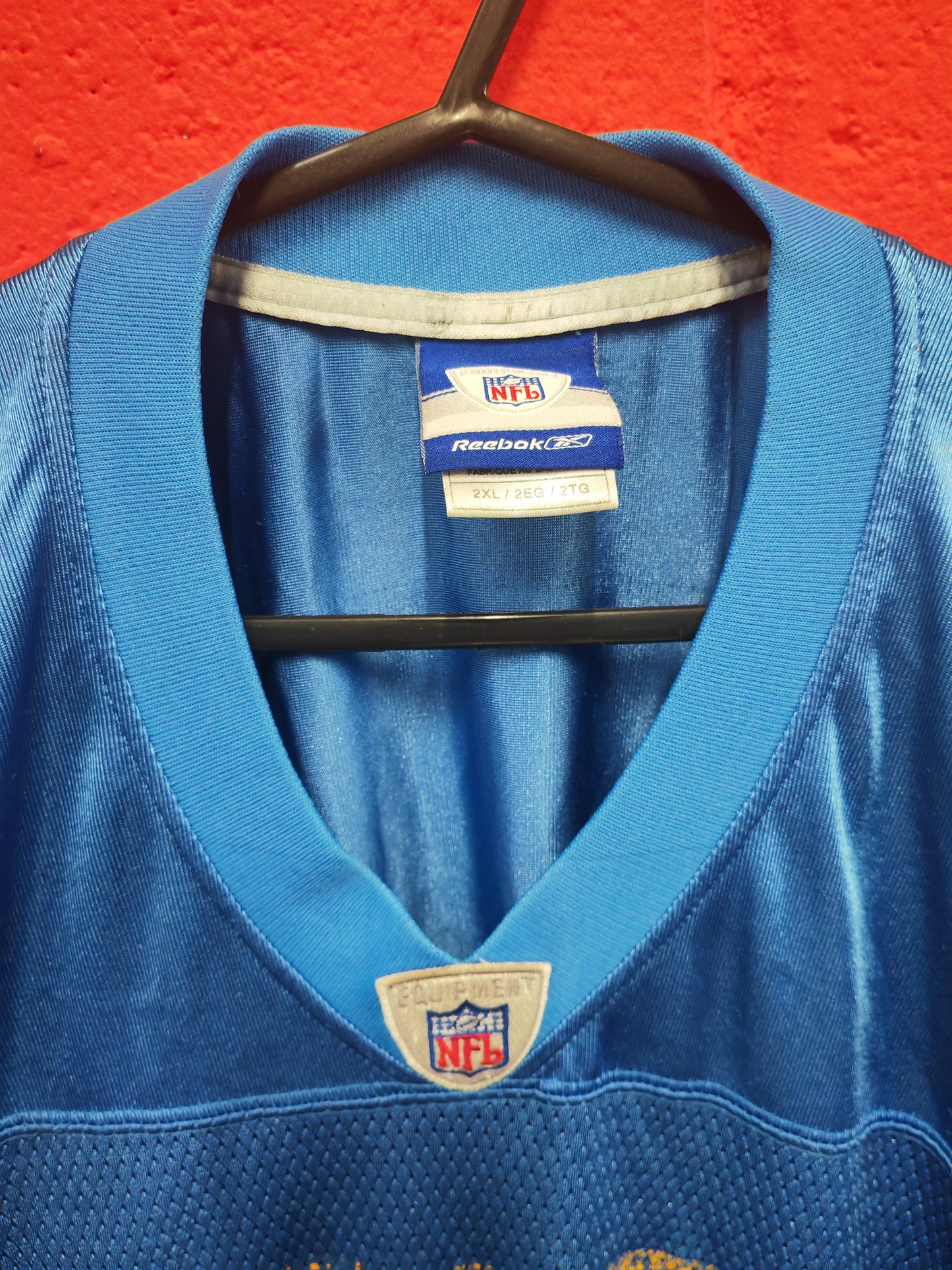 Reebok San Diego/LA Chargers NFL Jersey, #17 Rivers, Blue. Size XXL