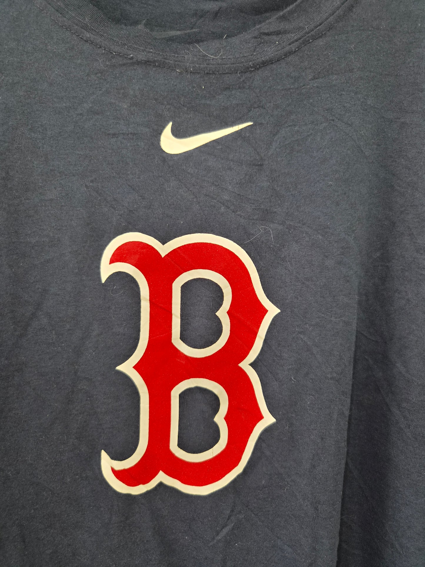Nike Dri-fit Boston Red Sox MLB Short Sleeve T Shirt, Navy, Size XXL
