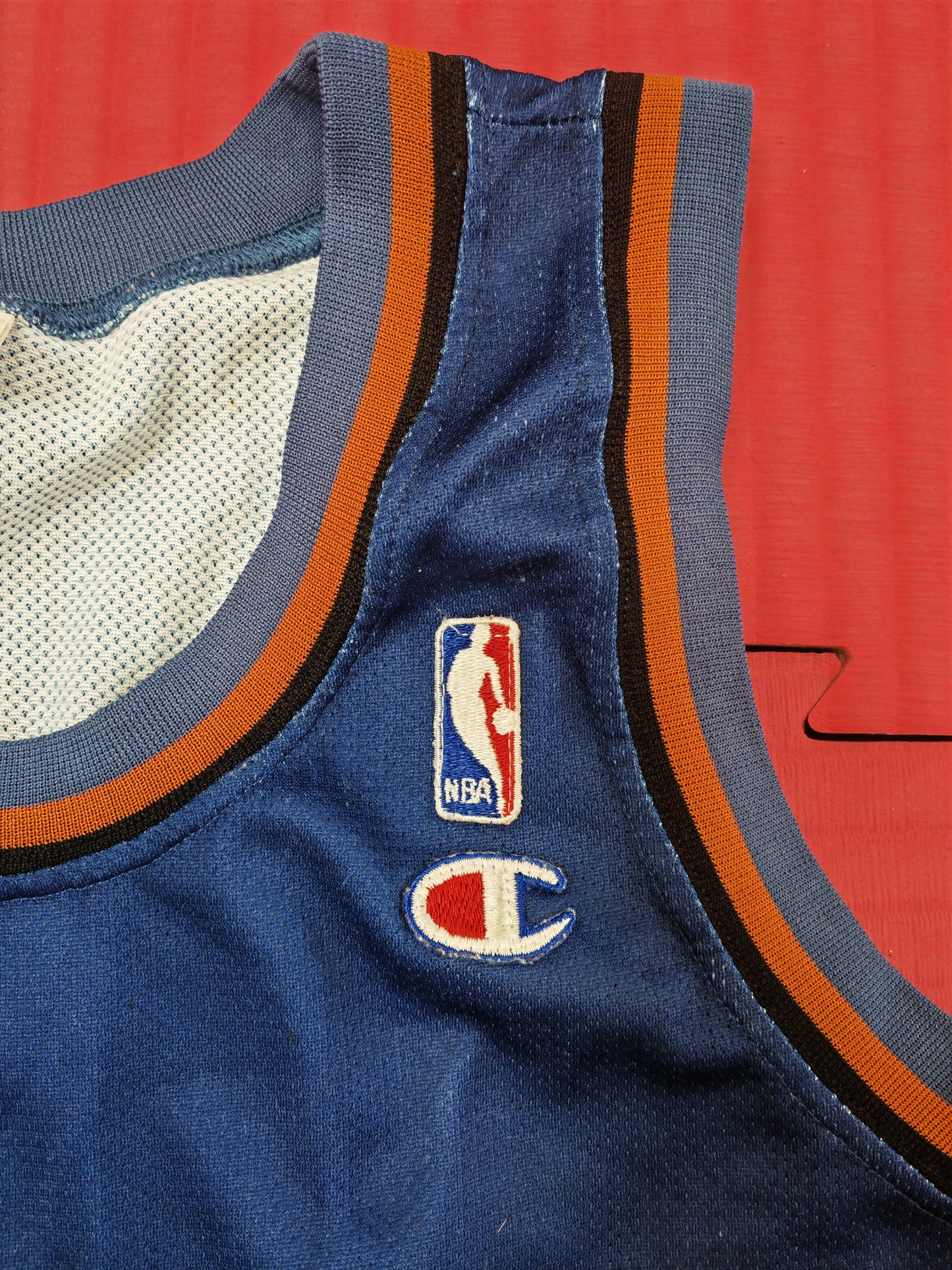 Champion Washington Wizards NBA Basketball Jersey, #23 Jordan, Blue, Size Small