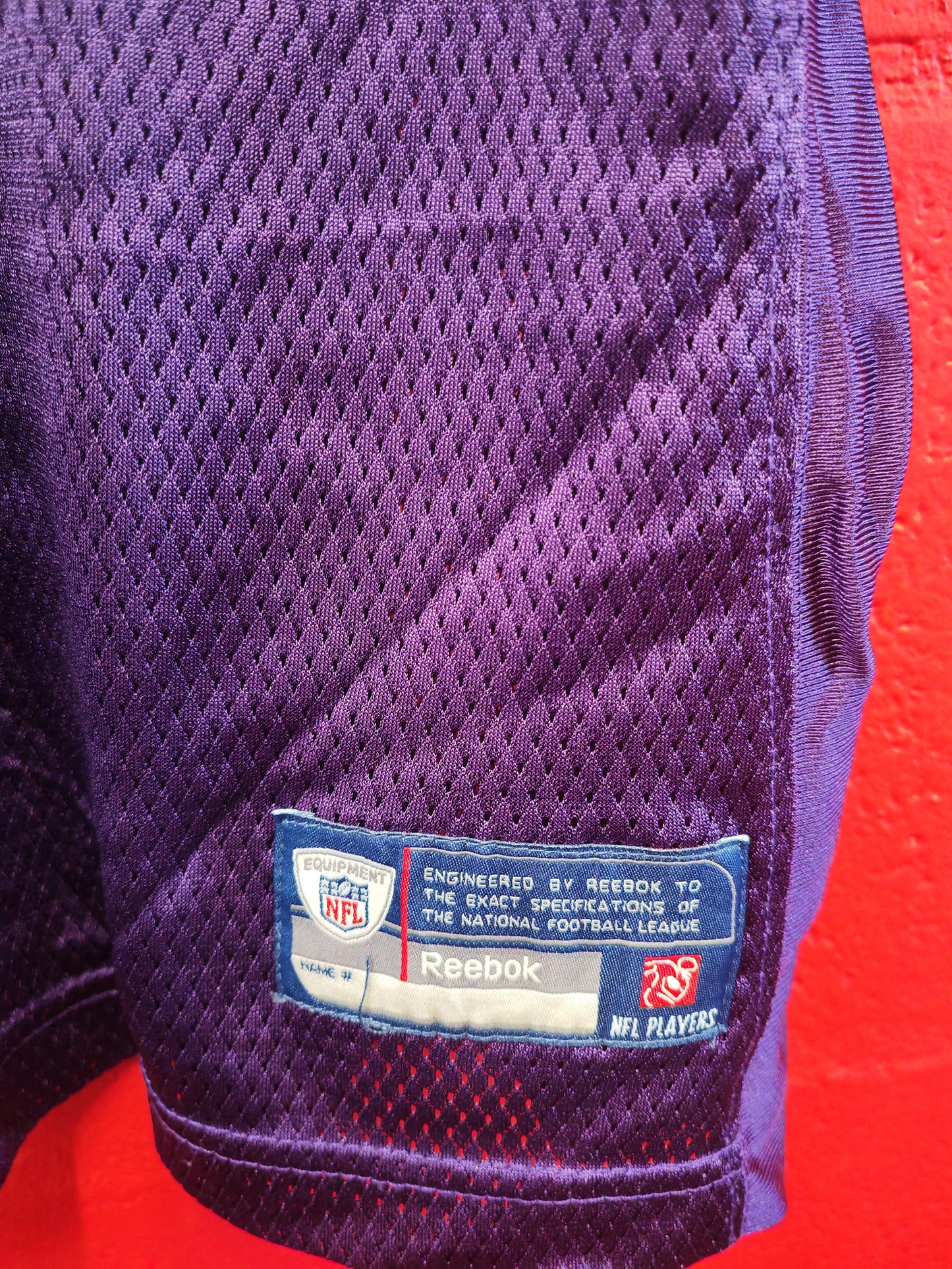 Women's Reebok Baltimore Ravens NFL Jersey, #27 Rice, Purple, Size Large