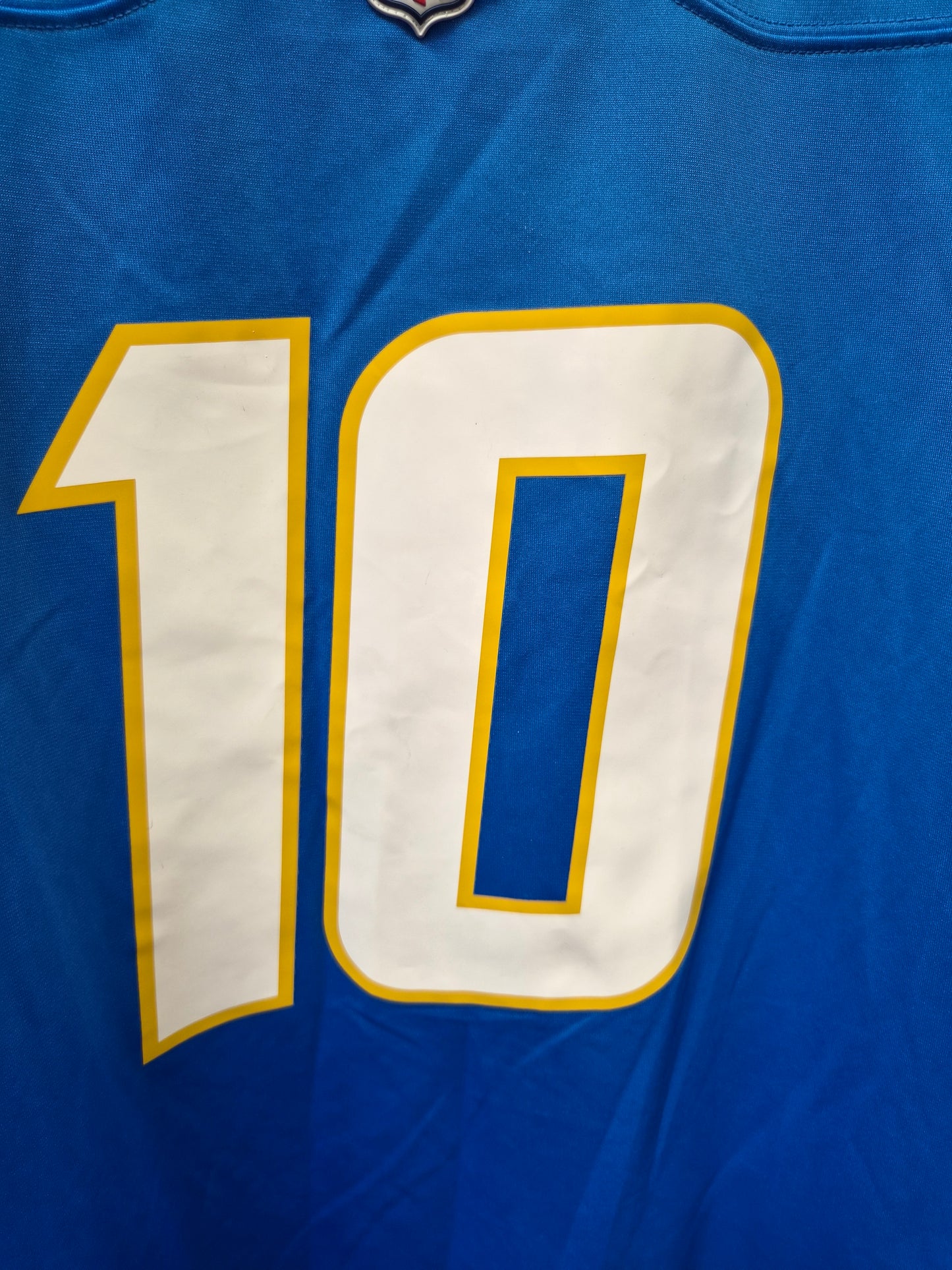 Nike Los Angeles Chargers NFL Jersey, #10 Herbert, Blue, Size XXL