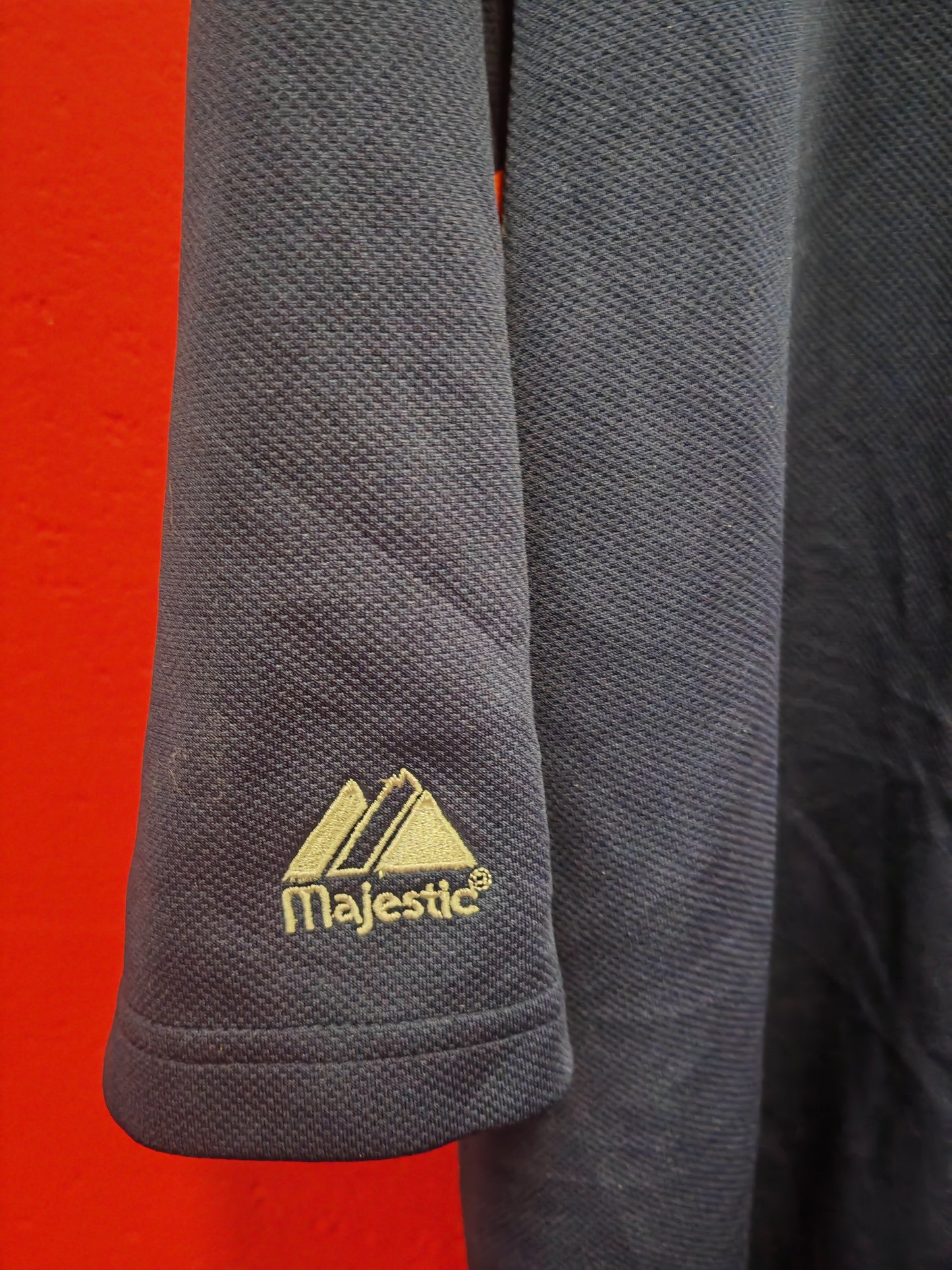 Majestic Detroit Tigers MLB Baseball Jersey, #24 Cabrera, Navy Blue, Size XXL