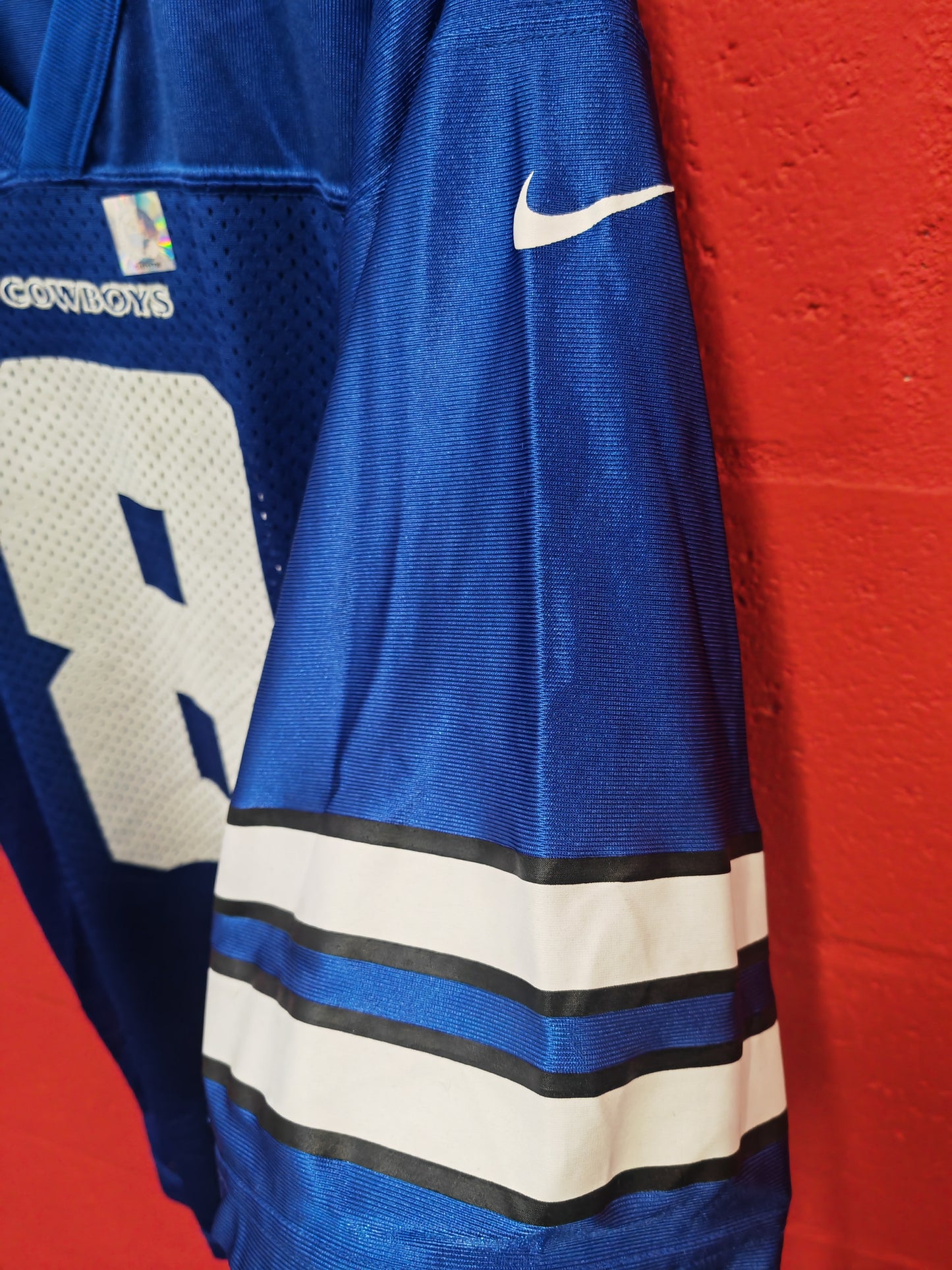 Nike Dallas Cowboys NFL Jersey, #8 Aikman, Blue, Size Medium