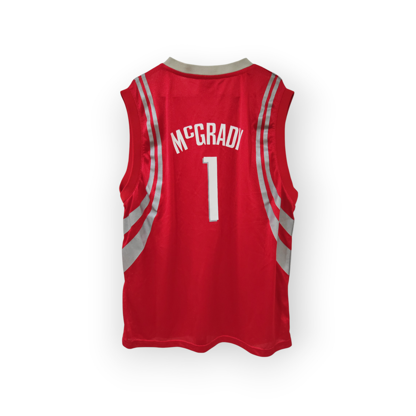Youth Reebok Houston Rockets NBA Jersey, #1 McGrady, Red, Size YXL