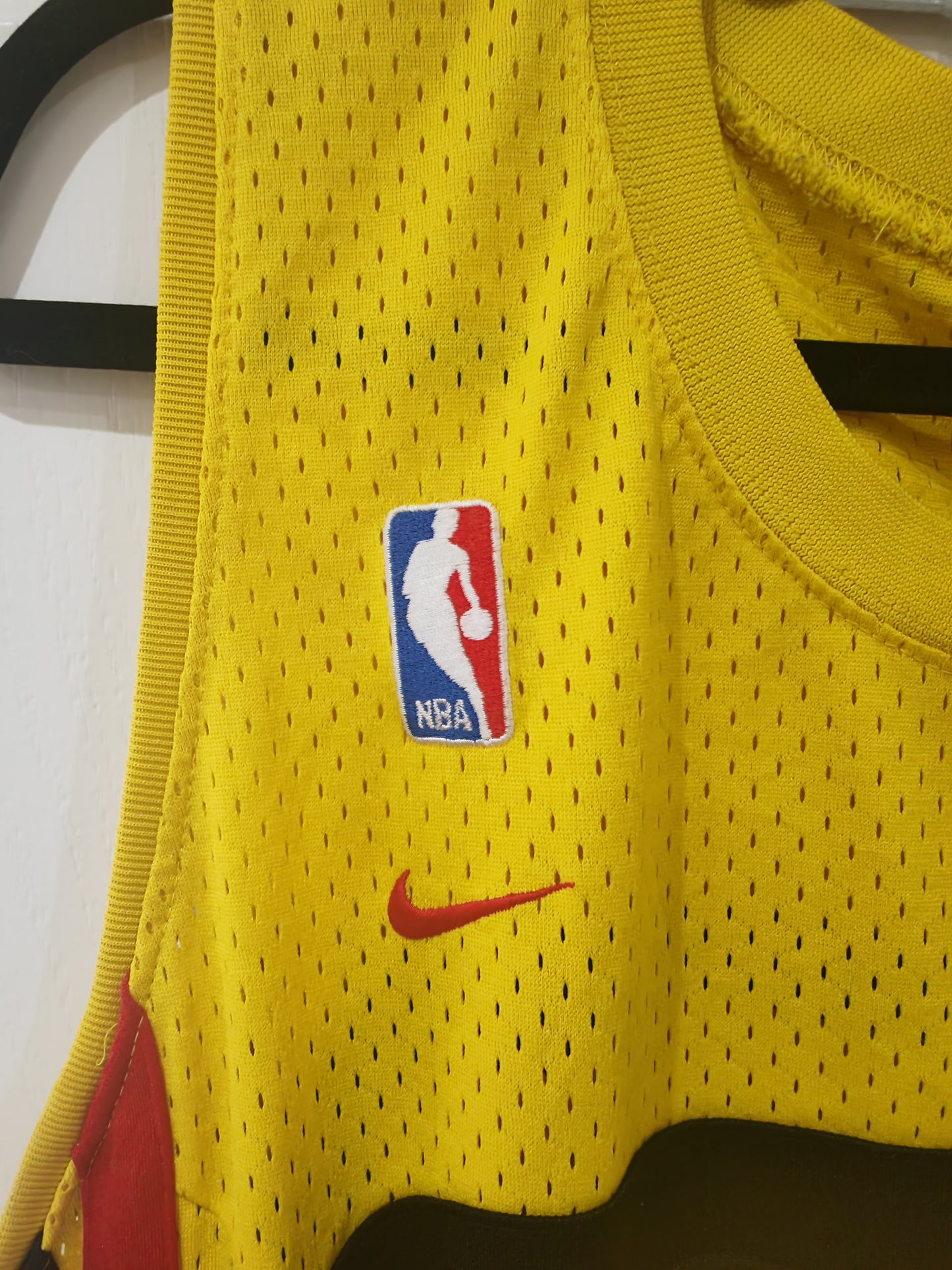 Nike Atlanta Hawks NBA Jersey, #3 Shareef, Yellow, Size XXL