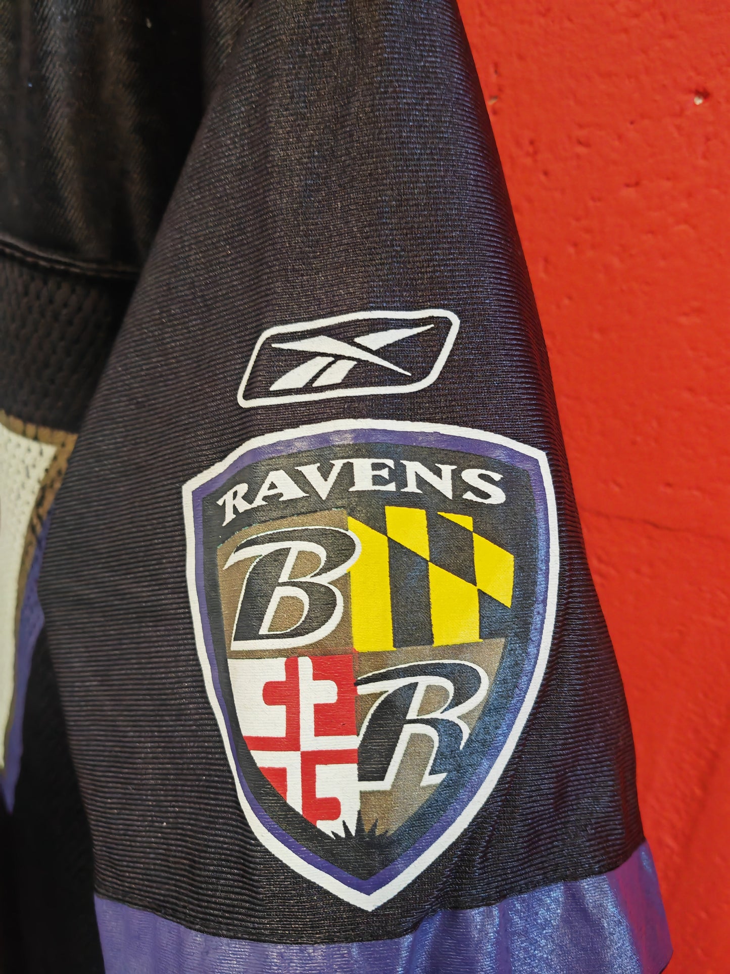 Youth Reebok Baltimore Ravens NFL Jersey, #27 Rice, Black, Size YL