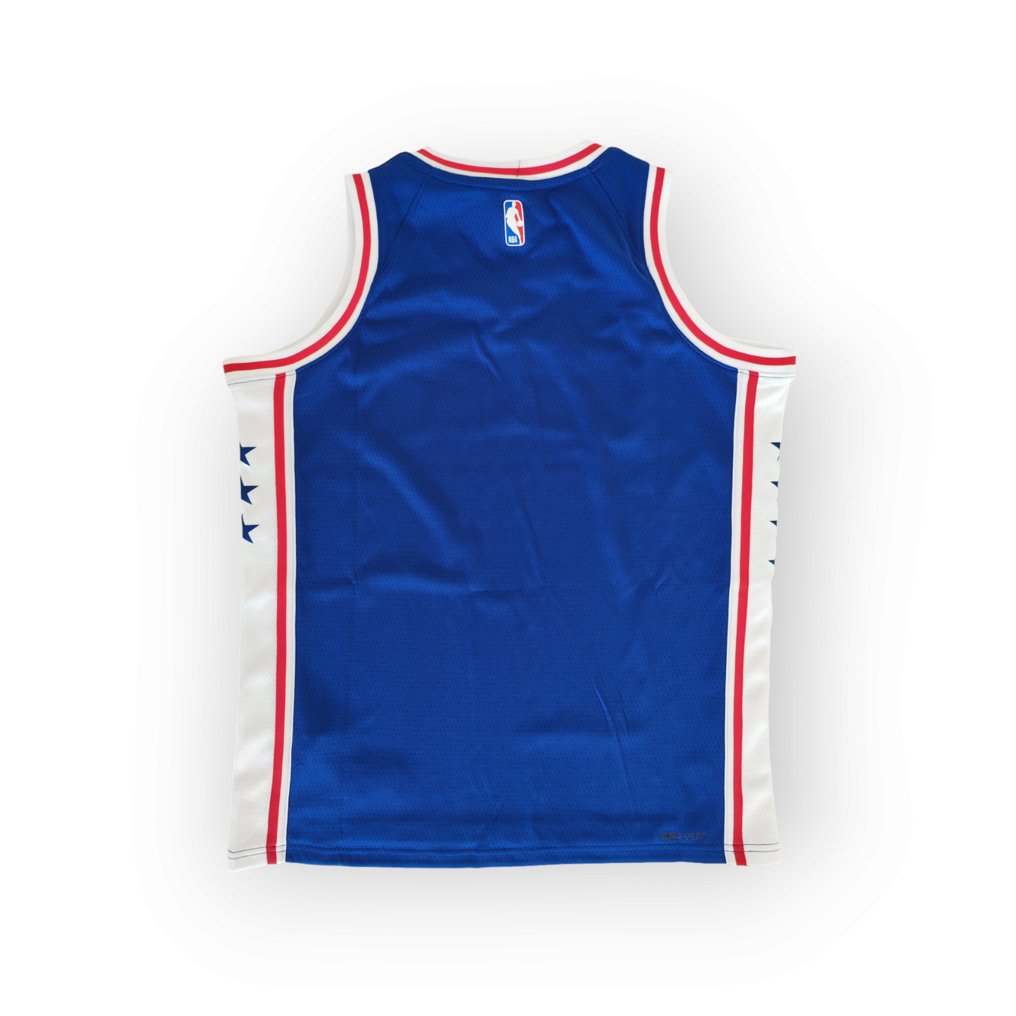 Youth Nike Brand New Philadelphia 76ers Blank NBA Basketball Jersey, Blue,  YL