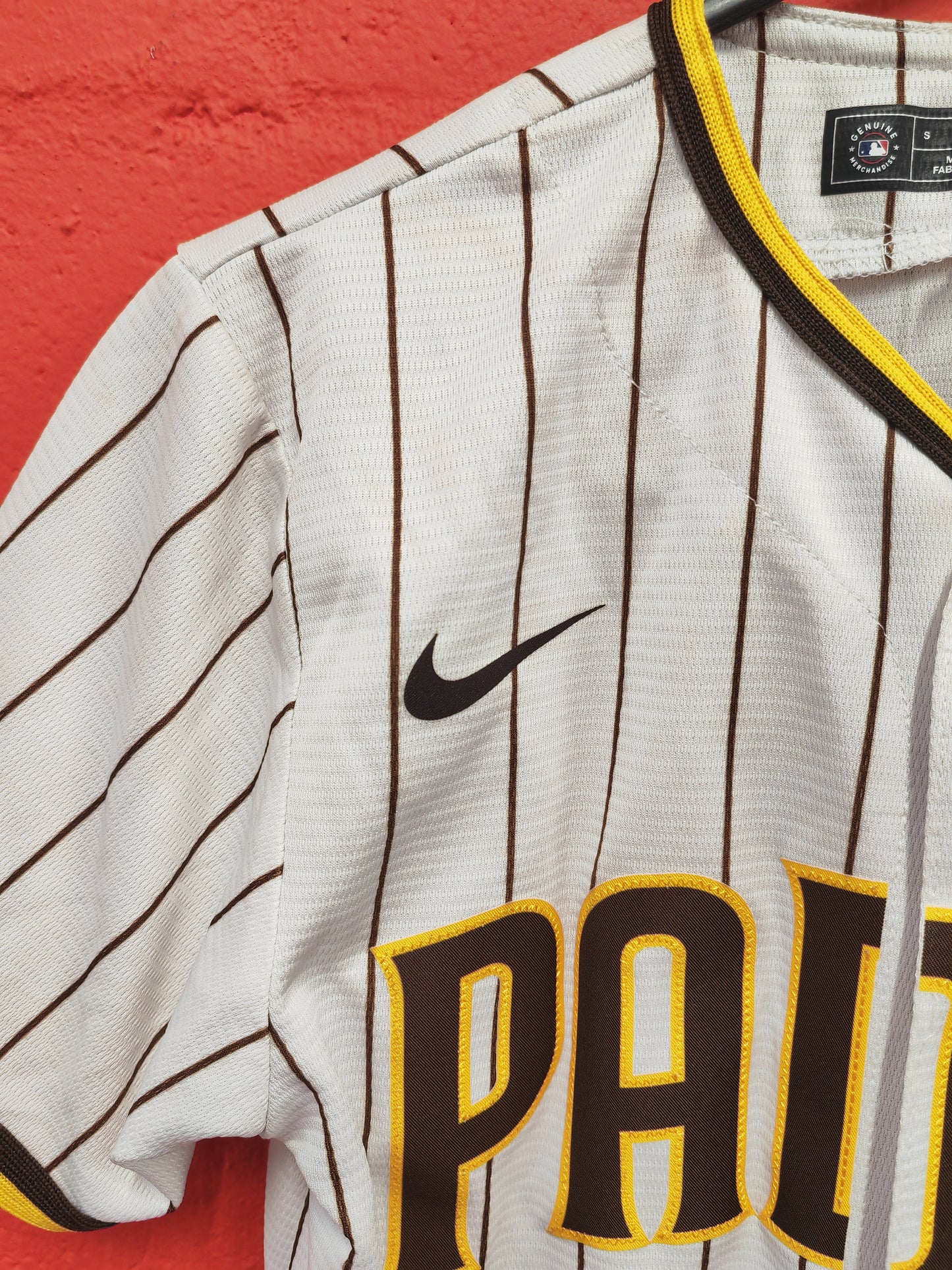 Youth Nike San Diego Padres MLB Baseball Jersey, #13 Machado, White, Youth Small