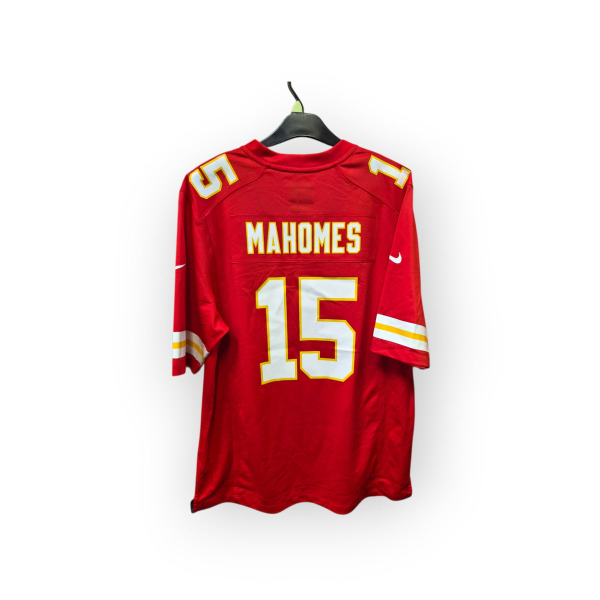 Nike Kansas City Chiefs NFL Jersey, #15 Mahomes, Red, Size Large