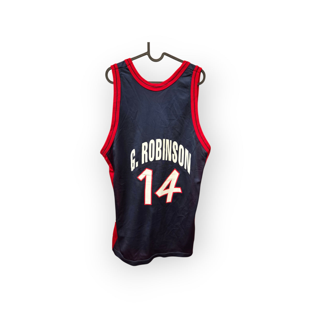 Champion Team USA 1996 Olympics Basketball Jersey, #14 G.Robinson, Size 48 Large