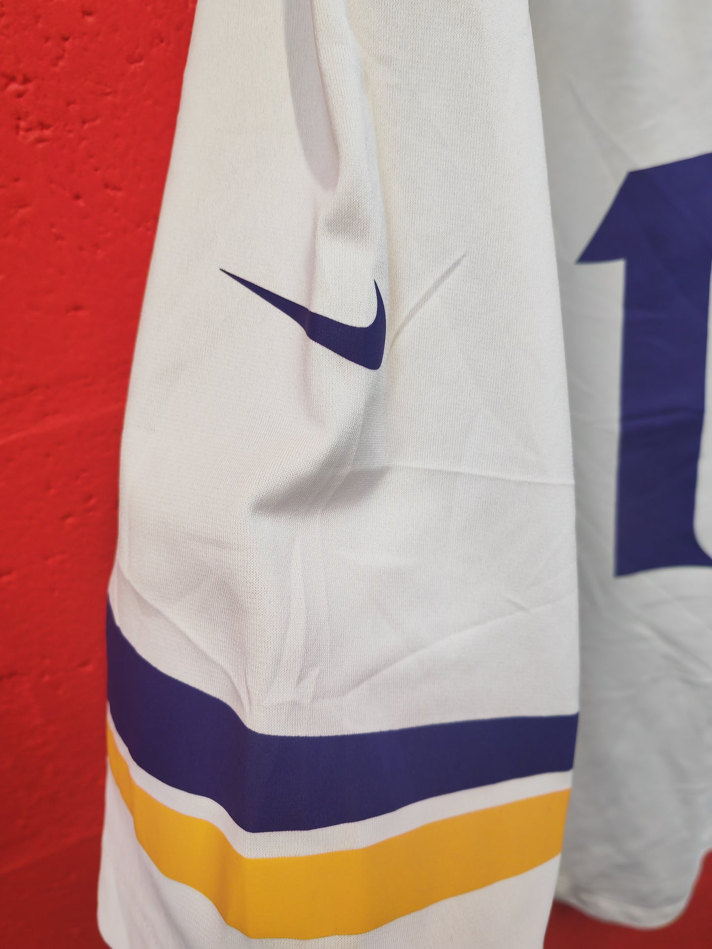 Nike Minnesota Vikings NFL Jersey, #19 Thielen, White, Size Large