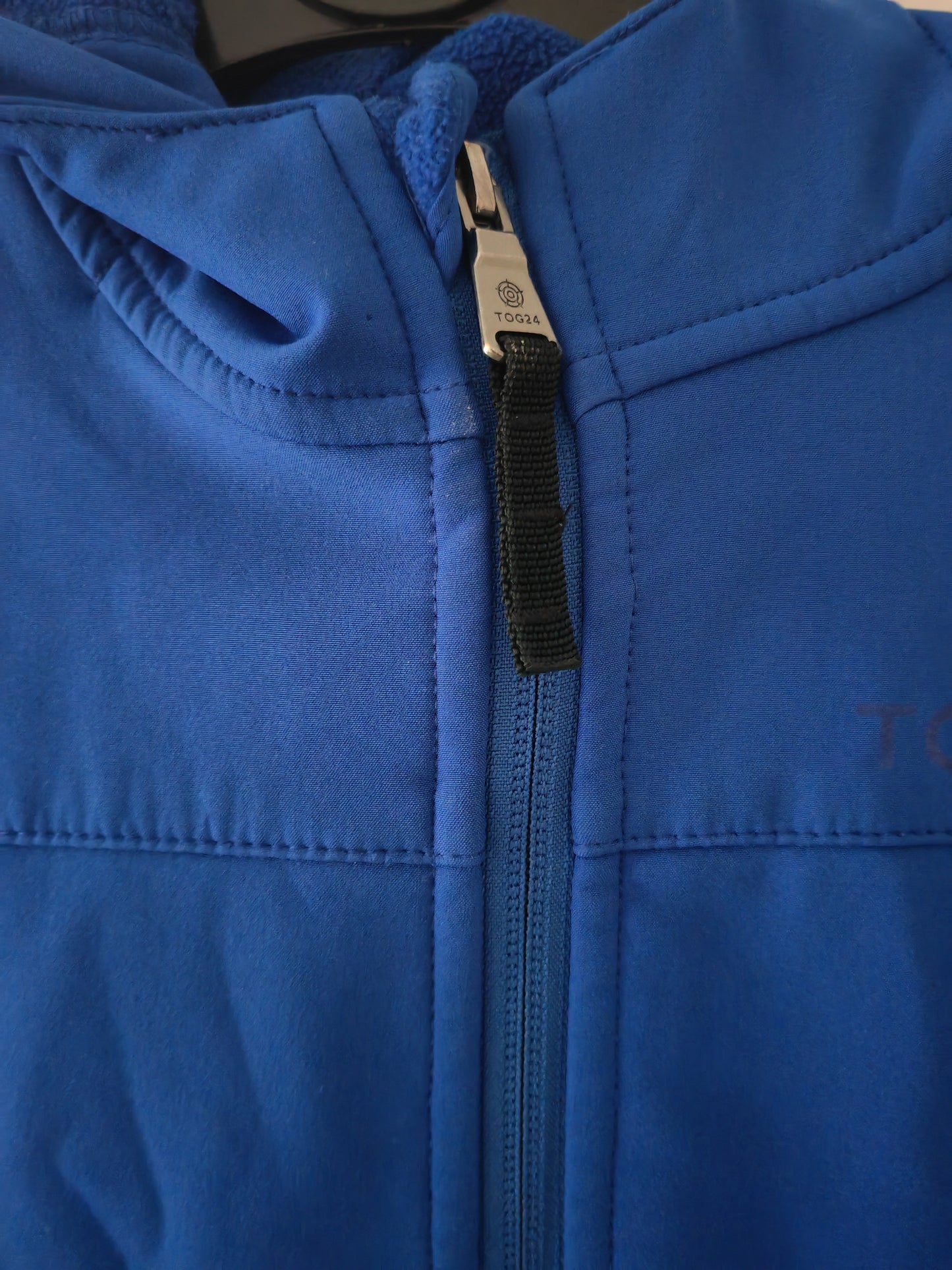 Youth Tog24 Full Zip, Hooded Jacket, Blue, Size 10-11 Years