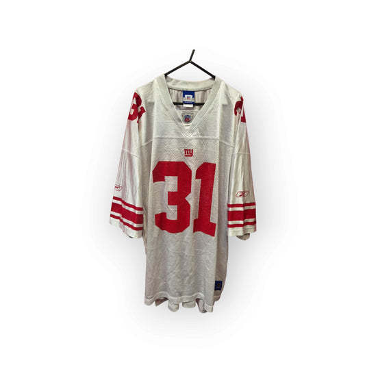 Reebok New York Giants NFL Jersey, #31 Ross, White, Size XXXL