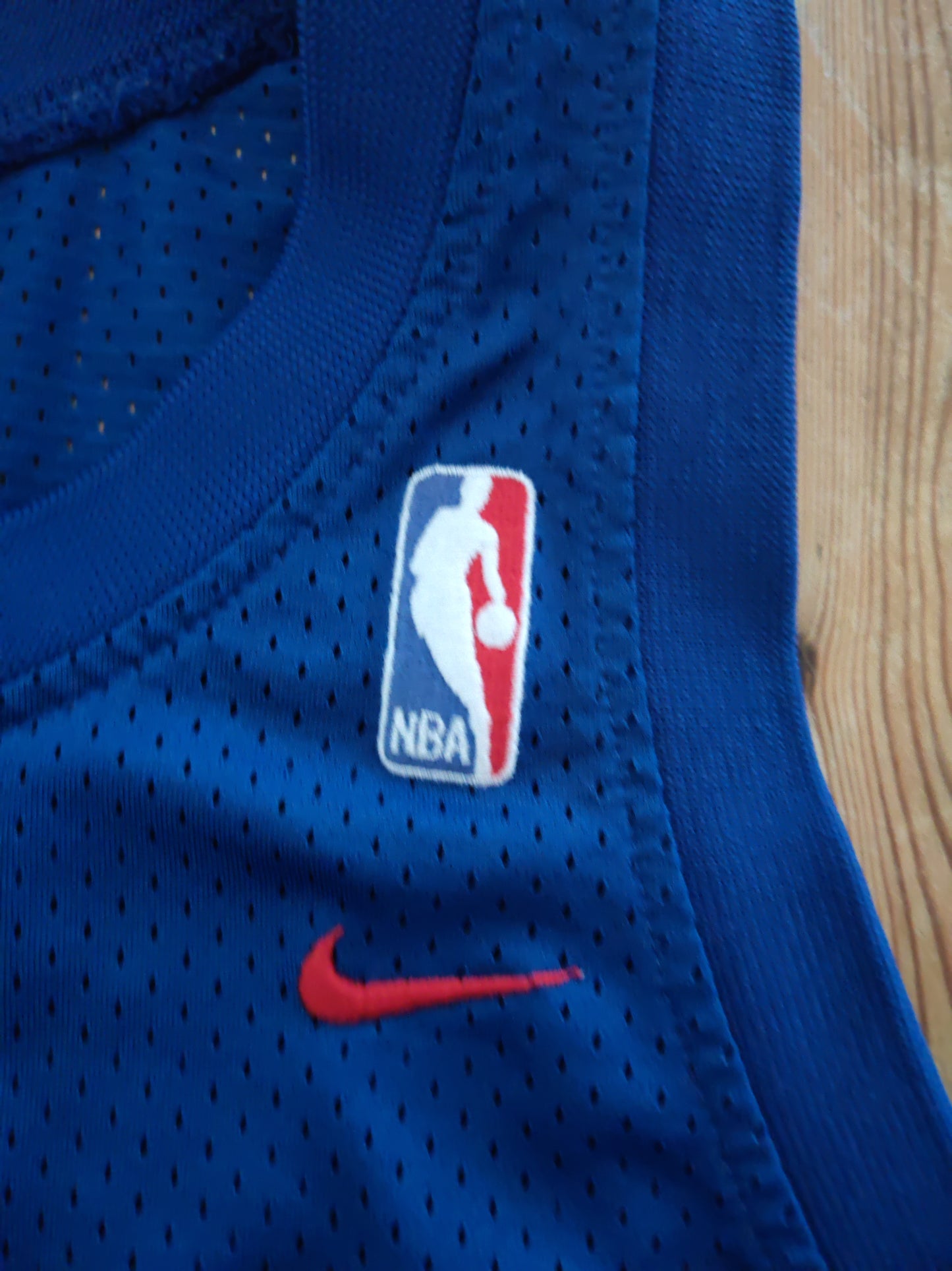 Youth Nike Philadelphia 76ers NBA Basketball Jersey, #3 Iverson, Blue/Red, YL