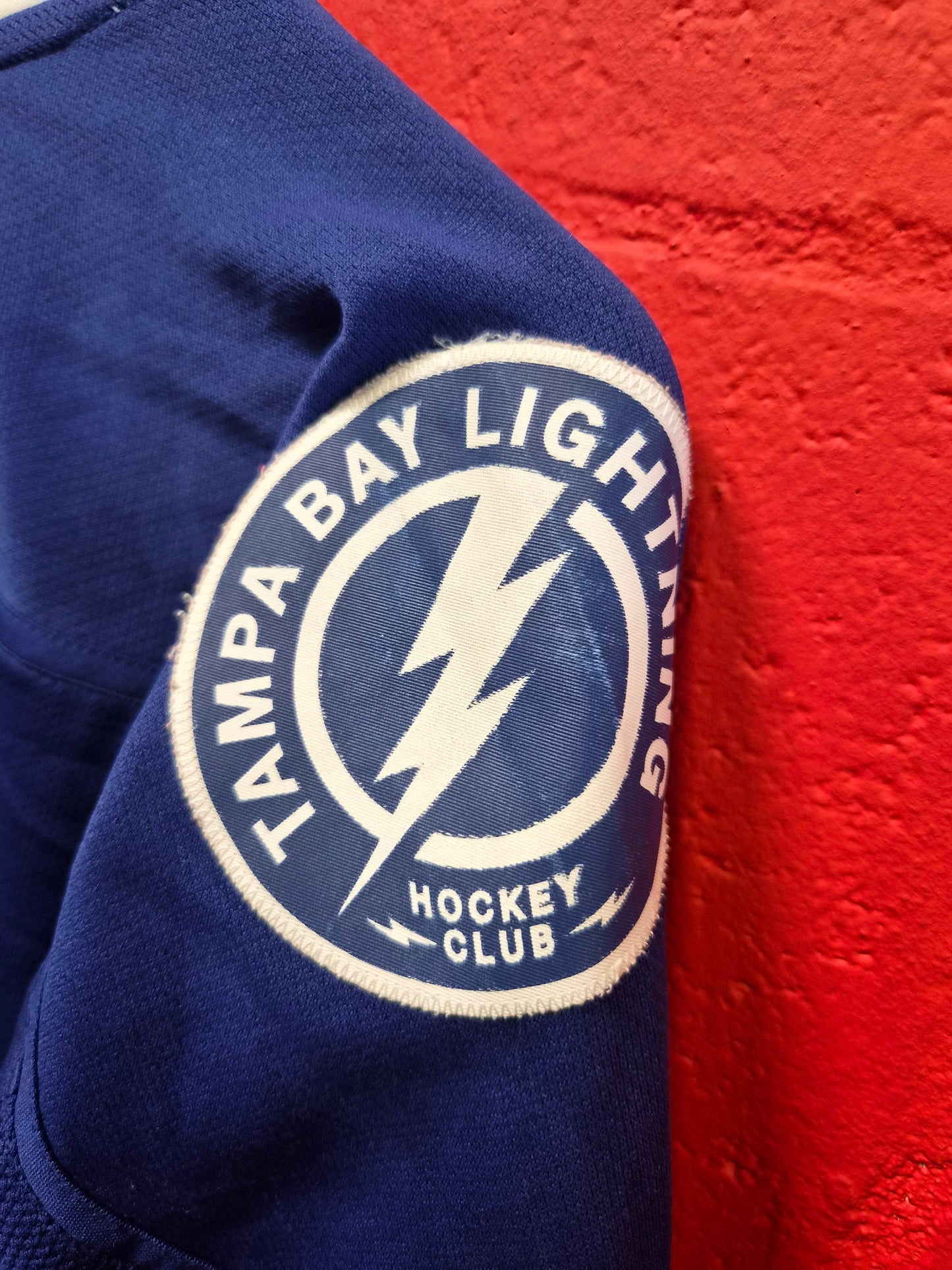 Reebok Tampa Bay Lightning NHL Jersey, Blue, Size XL