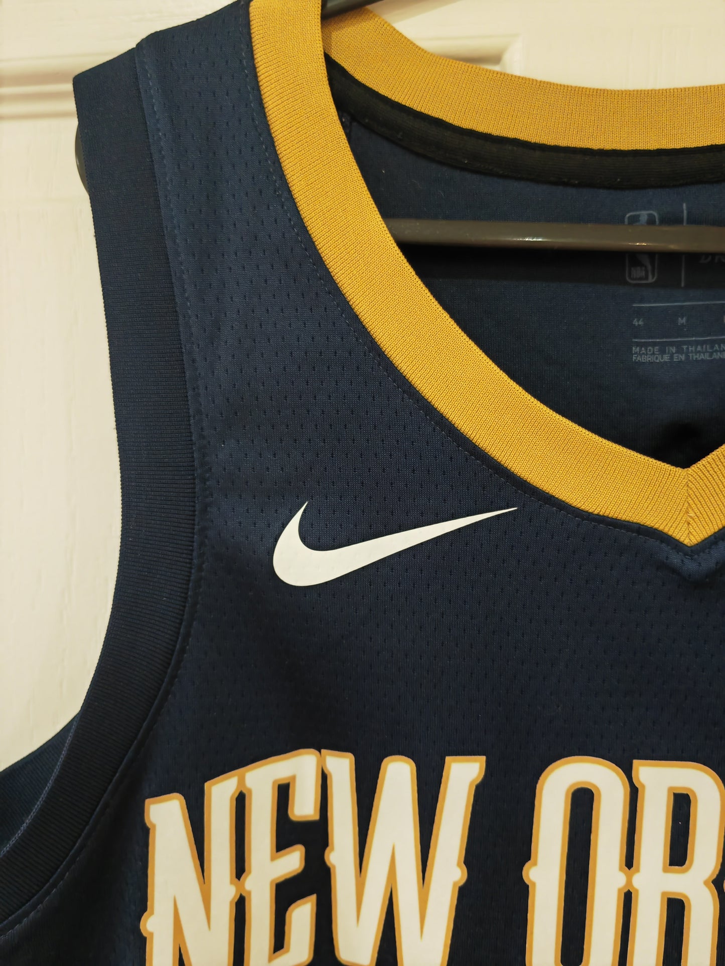 Nike New Orleans Pelicans NBA Jersey, #1 Williamson, Navy Blue, Size Medium