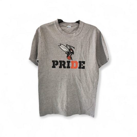 Port & Company Kalamazoo Hornets NCAA short Sleeve T Shirt, Grey, Size Small