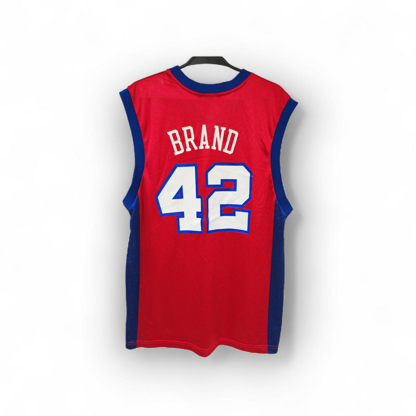 Reebok Los Angeles Clippers NBA Jersey, #42 Brand, Red, Size Medium