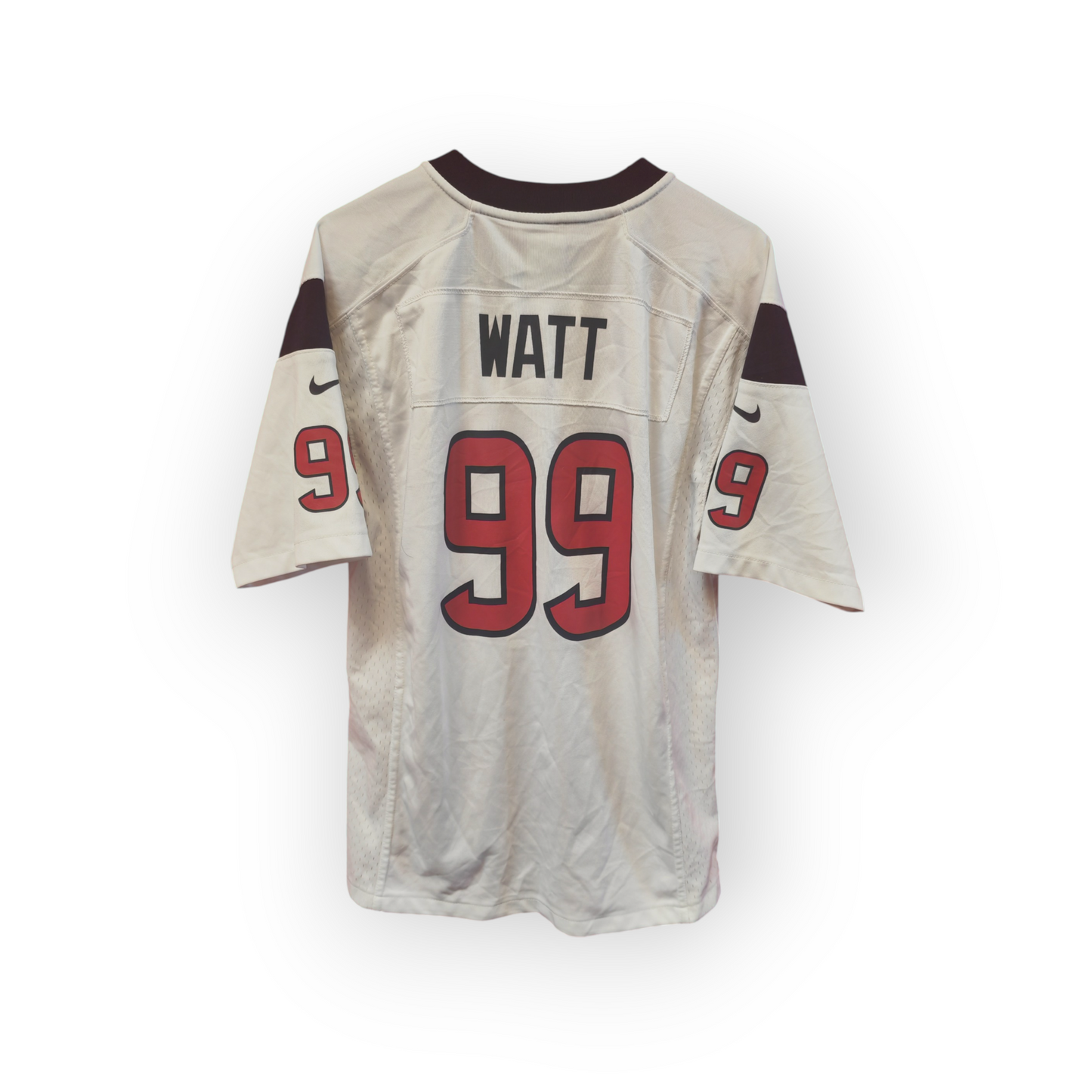 Youth Nike Houston Texans NFL Jersey, #99 Watt, White, Size YL