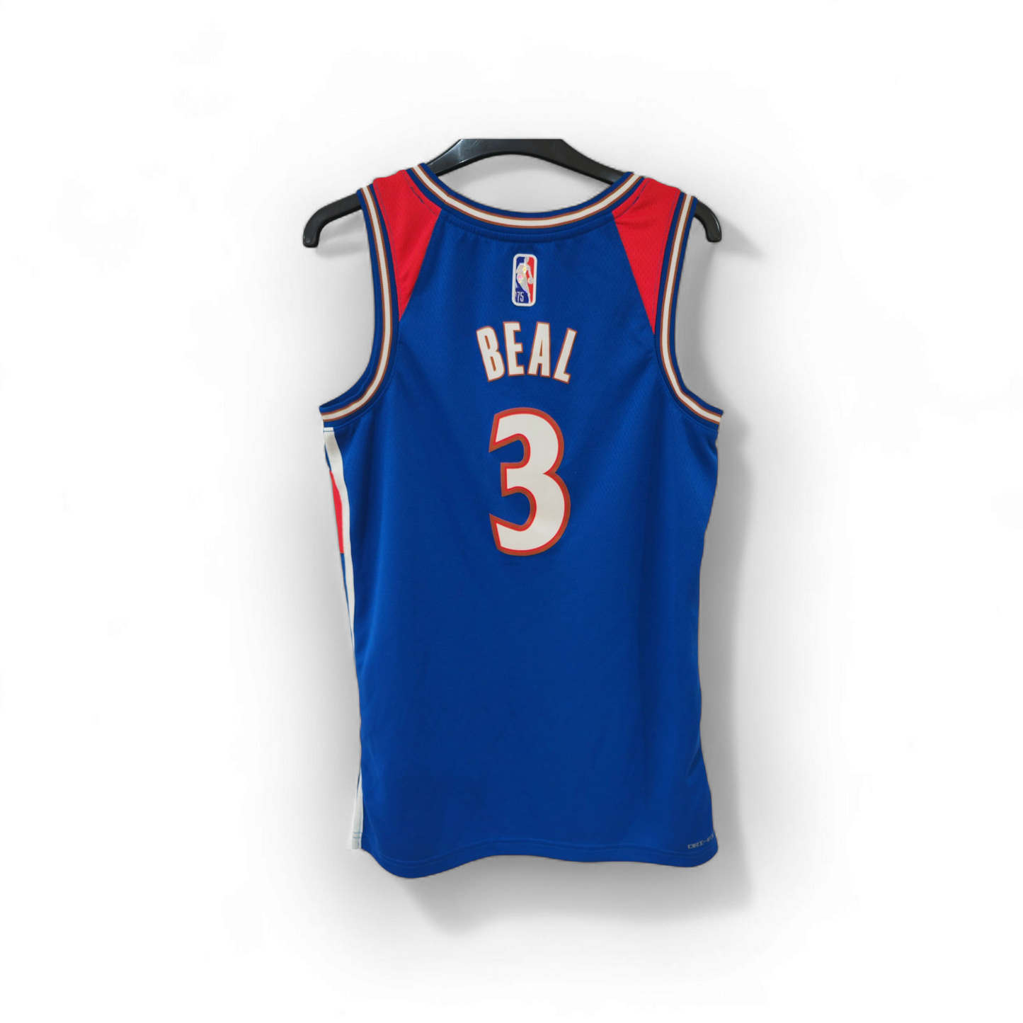 Nike Washington Wizards NBA City Edition Jersey, #3 Beak, Blue/Red, Size Small