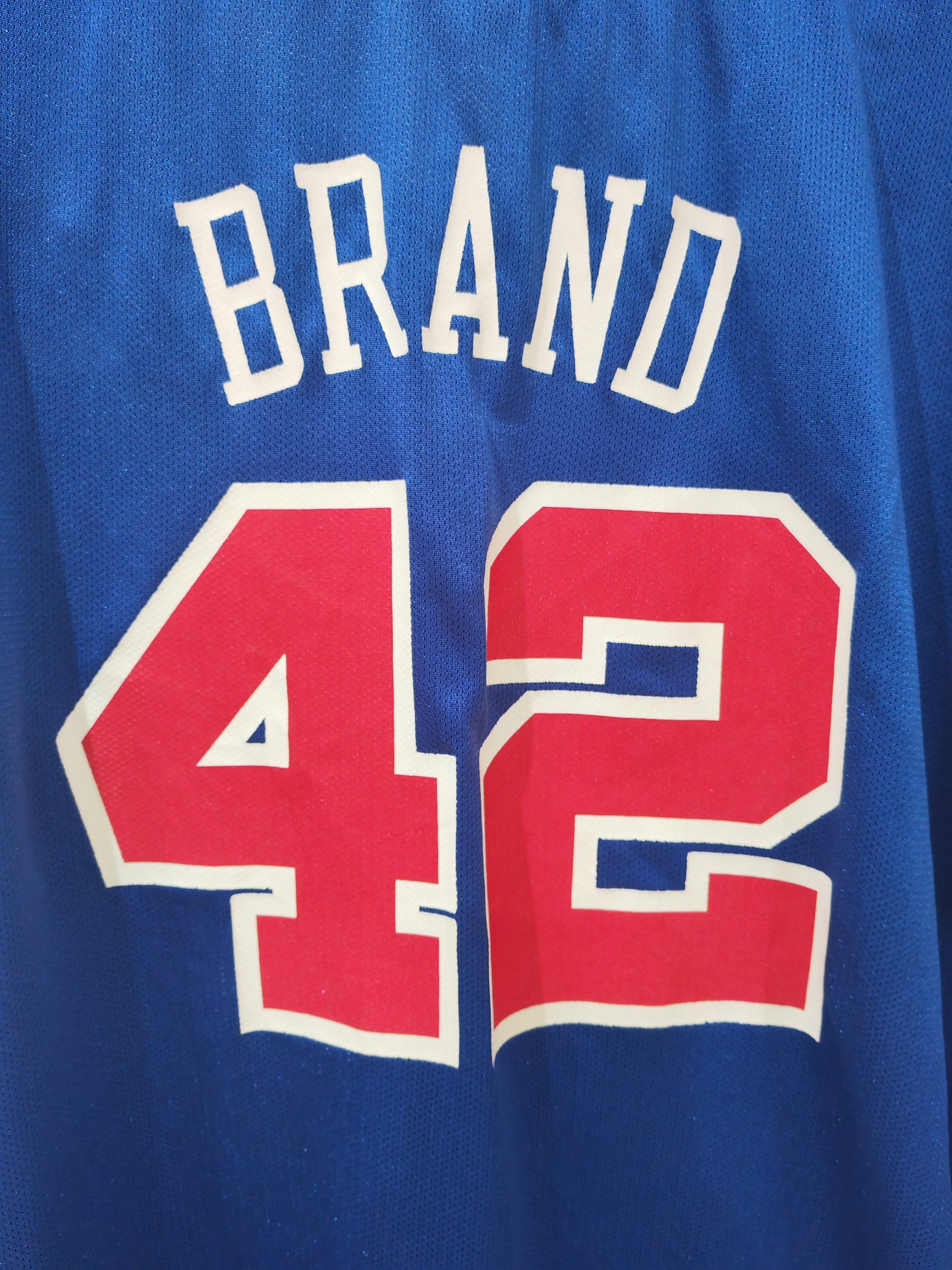 Reebok Los Angeles Clippers NBA Basketball Jersey, #42 Brand, Blue, Size 4XL