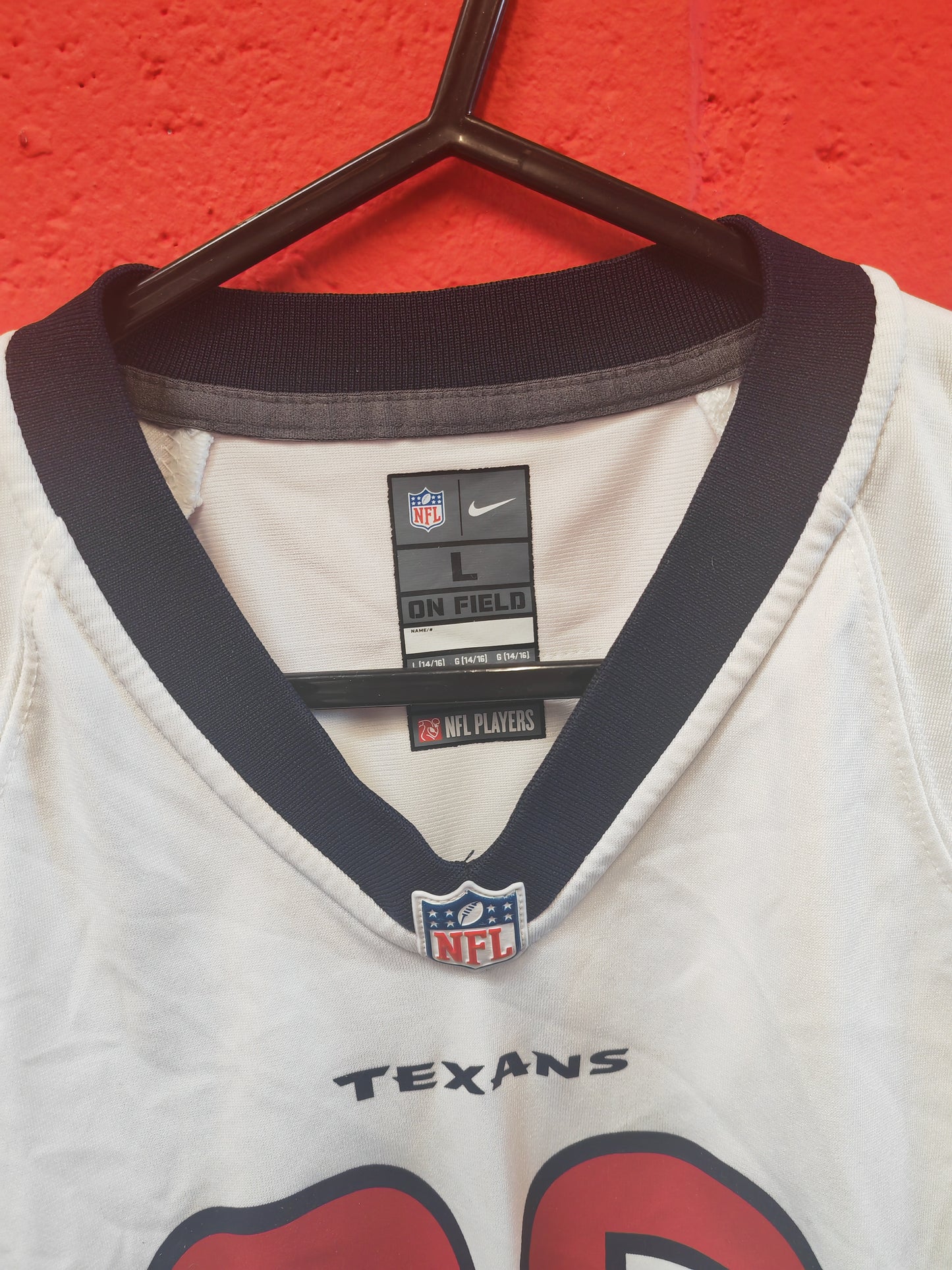 Youth Nike Houston Texans NFL Jersey, #99 Watt, White, Size YL