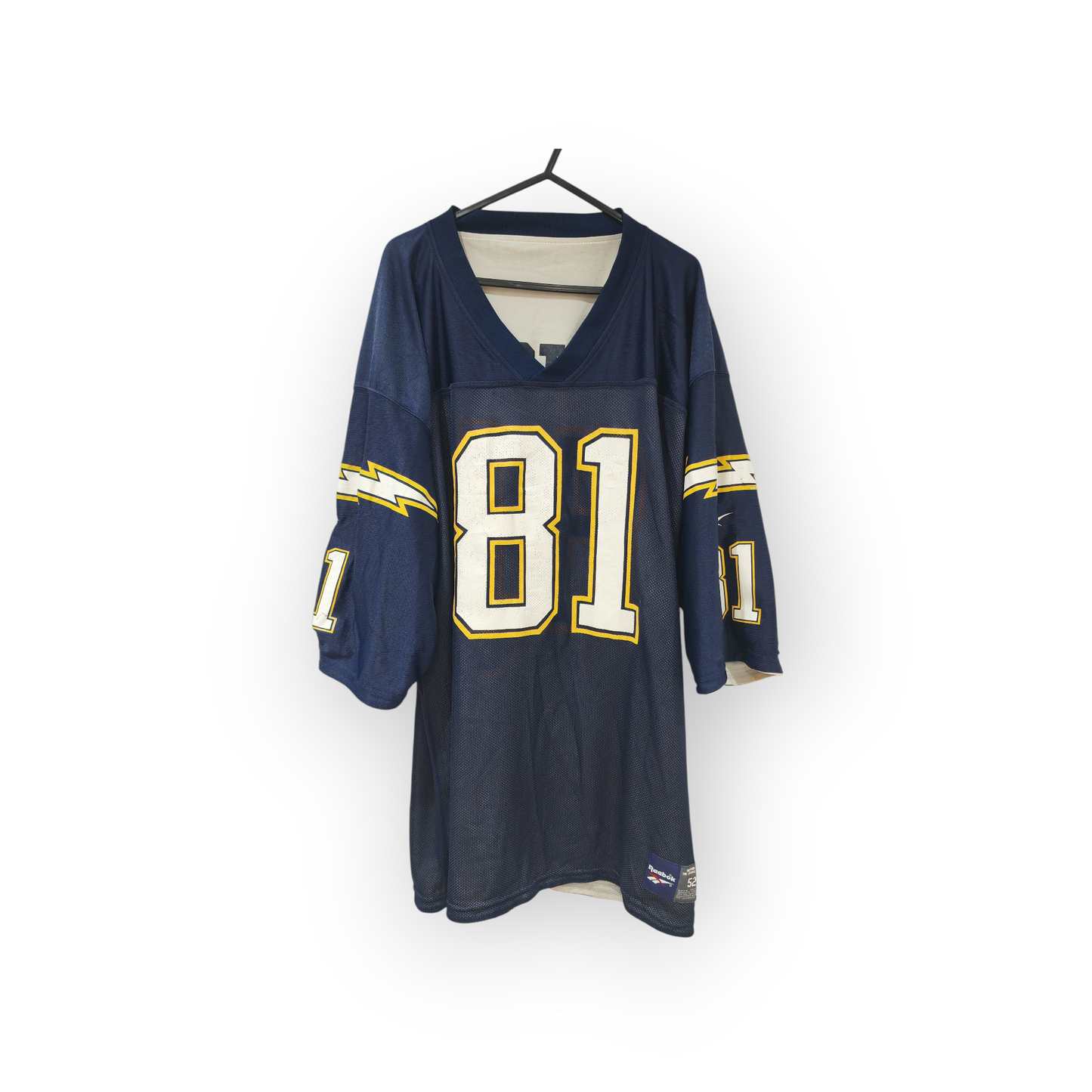 Reebok LA/San Diego Chargers Reversible NFL Jersey, #81 Martin, Navy/White, XL