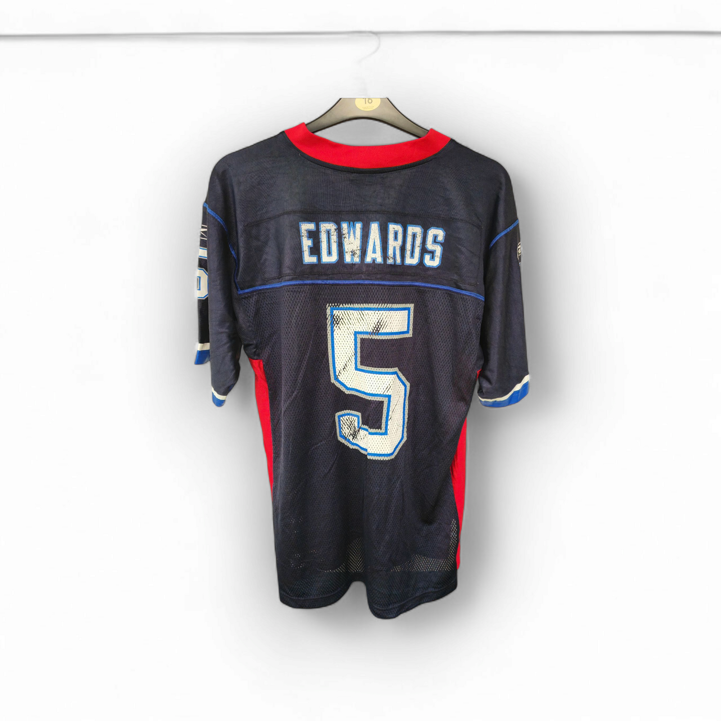 Reebok Buffalo Bills NFL Jersey, #5 Edwards, Navy Blue, Size Medium