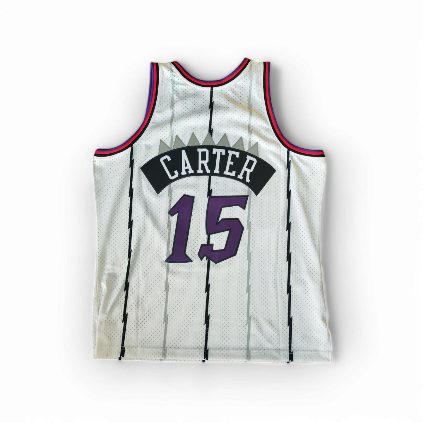 Mitchell & Ness Toronto Raptors NBA Jersey, #15 Carter, White, Size XL