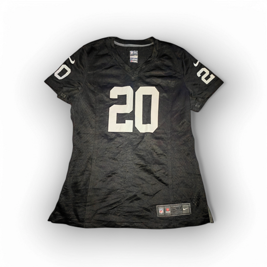 Women's Nike Las Vegas/Oakland Raiders NFL Jersey, #20 McFadden, Black, Size Medium