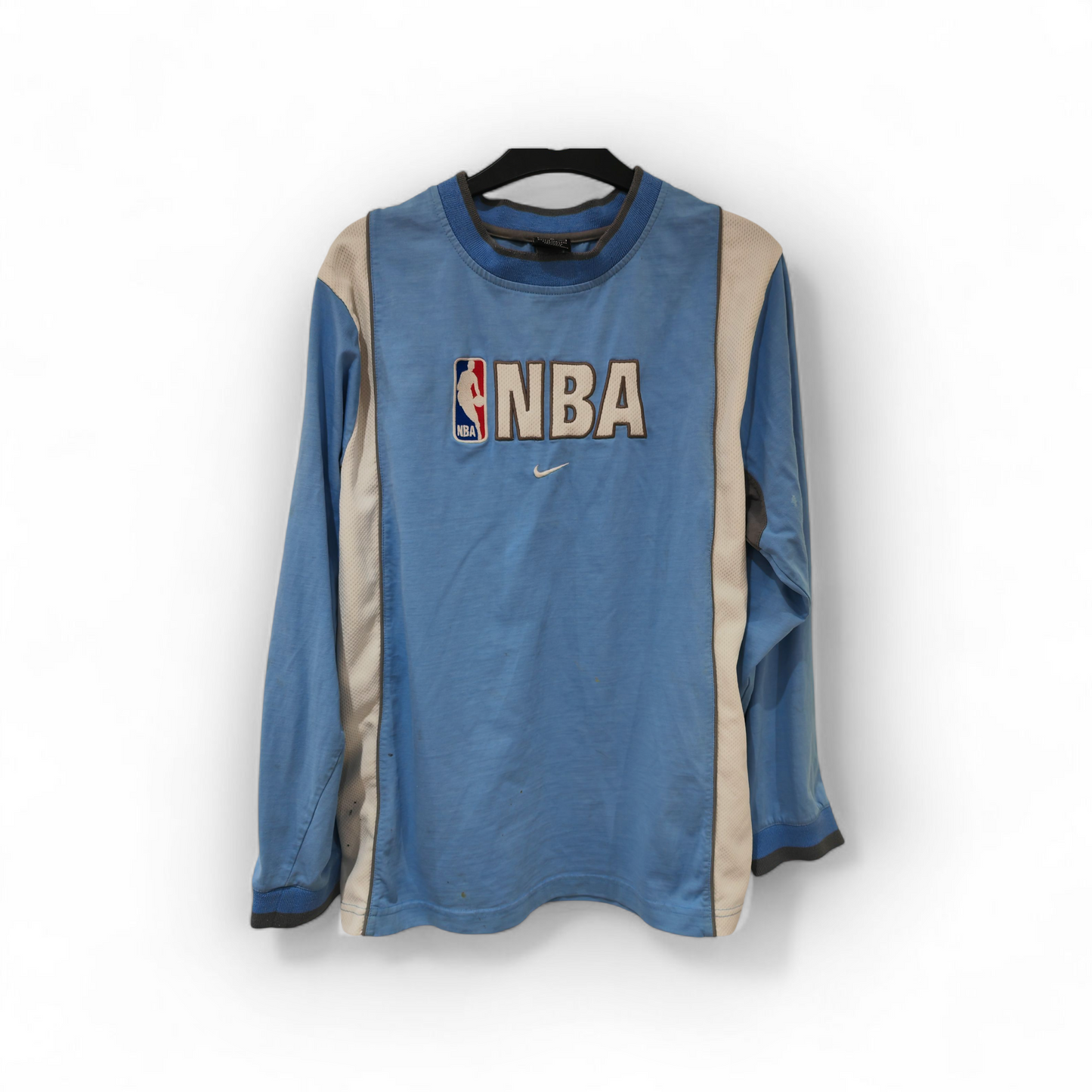 Youth Nike NBA Long Sleeve T Shirt, Blue, Size YXL