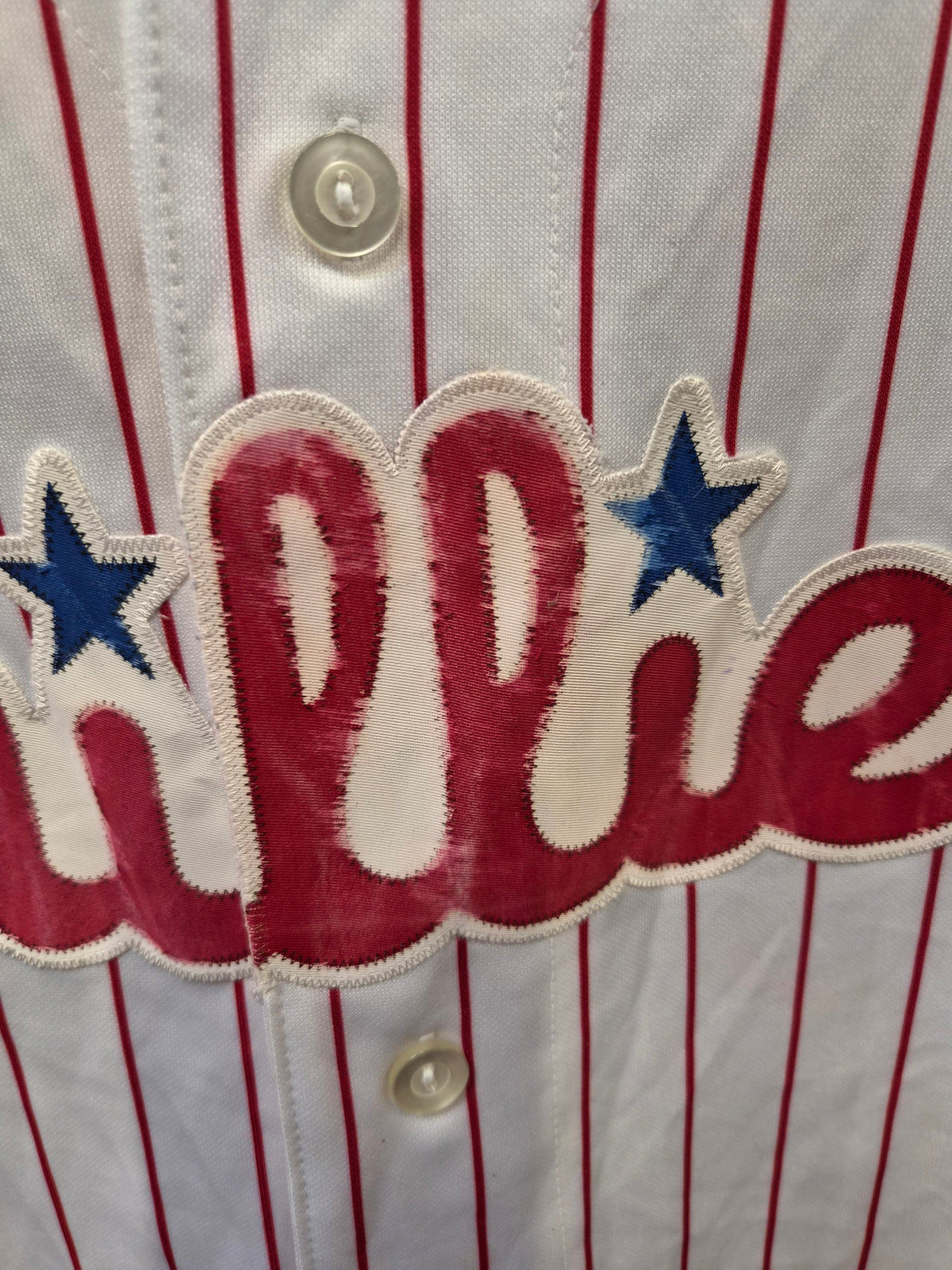 Majestic Philadelphia Phillies MLB Baseball Jersey, #26 Utley, World Series, XL