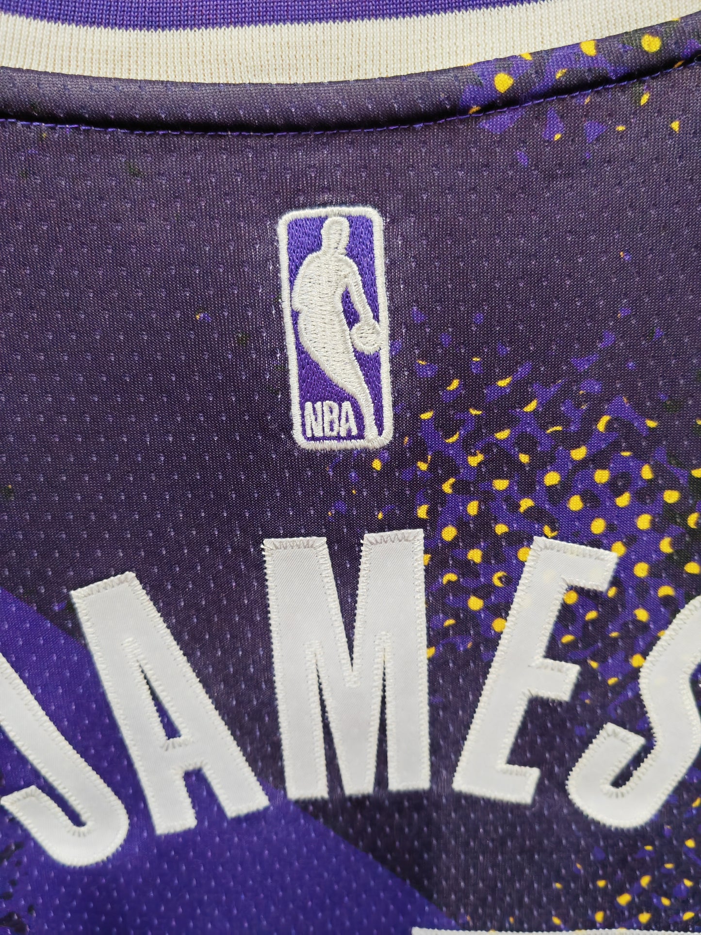 Nike Los Angeles Lakers Select Series NBA Jersey, #23 James, Purple, Size Small