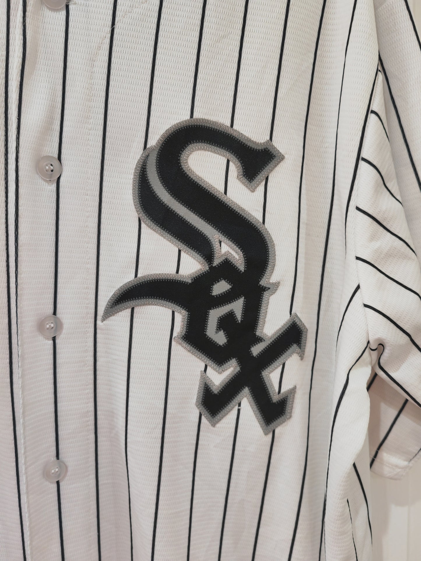 Majestic Chicago White Sox MLB Jersey, #49 Sale, White, Size Large
