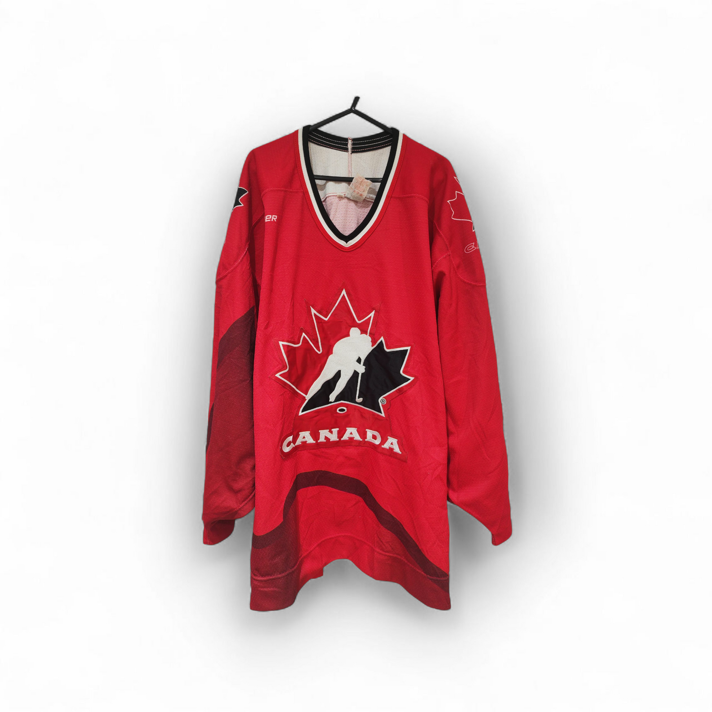 Bauer Team Canada Ice Hockey Jersey, Red, Size 52 XL/XXL