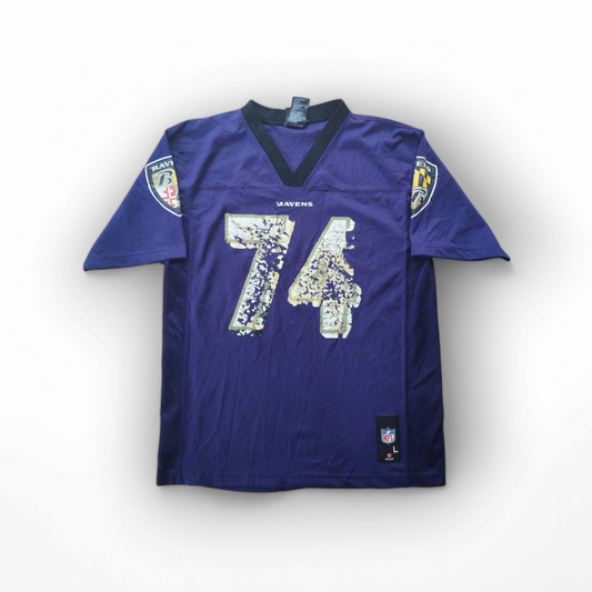 Youth NFL Baltimore Ravens Jersey, #74 Other, Purple, Size YL