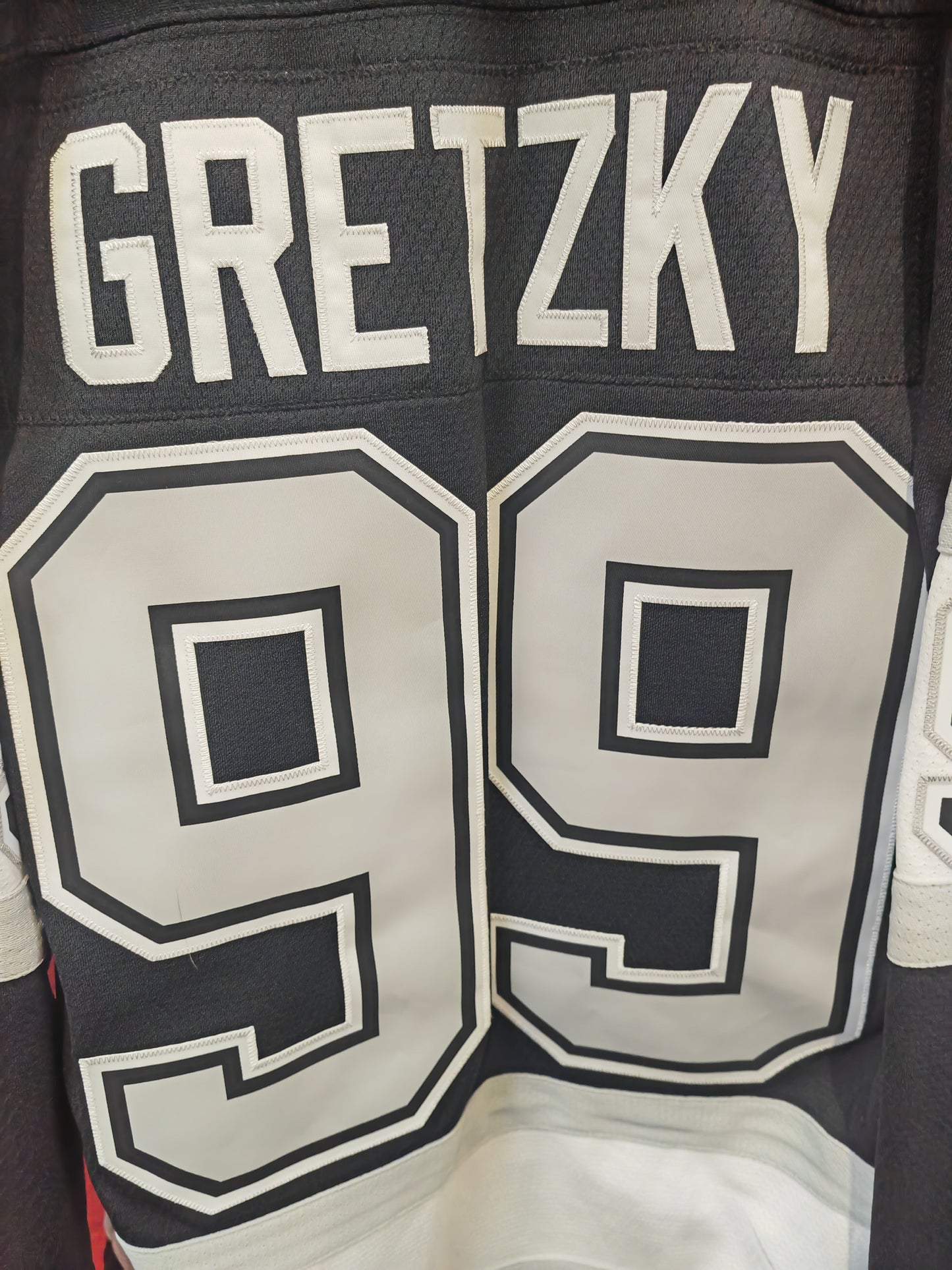Mitchell & Ness Los Angeles Kings 1992-93 Jersey, #99 Gretzky, Black, Size Medium