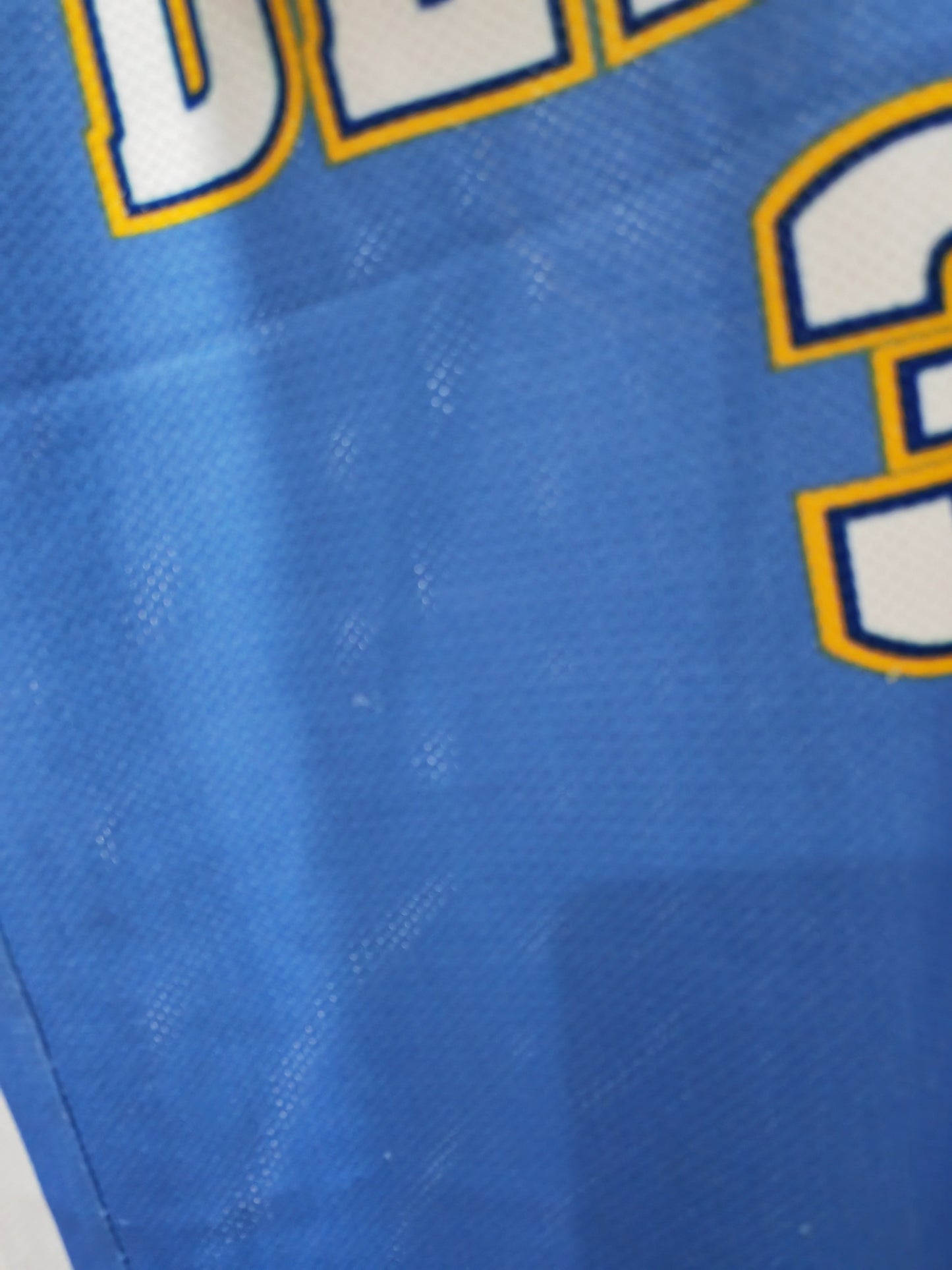 Champion Denver Nuggets NBA Jersey, #3 Iverson, Blue, Size Large