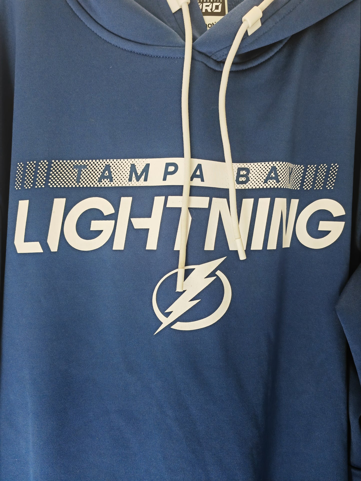Fanatics Authentic Pro Tampa Bay Lightning NHL Pullover Hoodie, Blue, Size XL