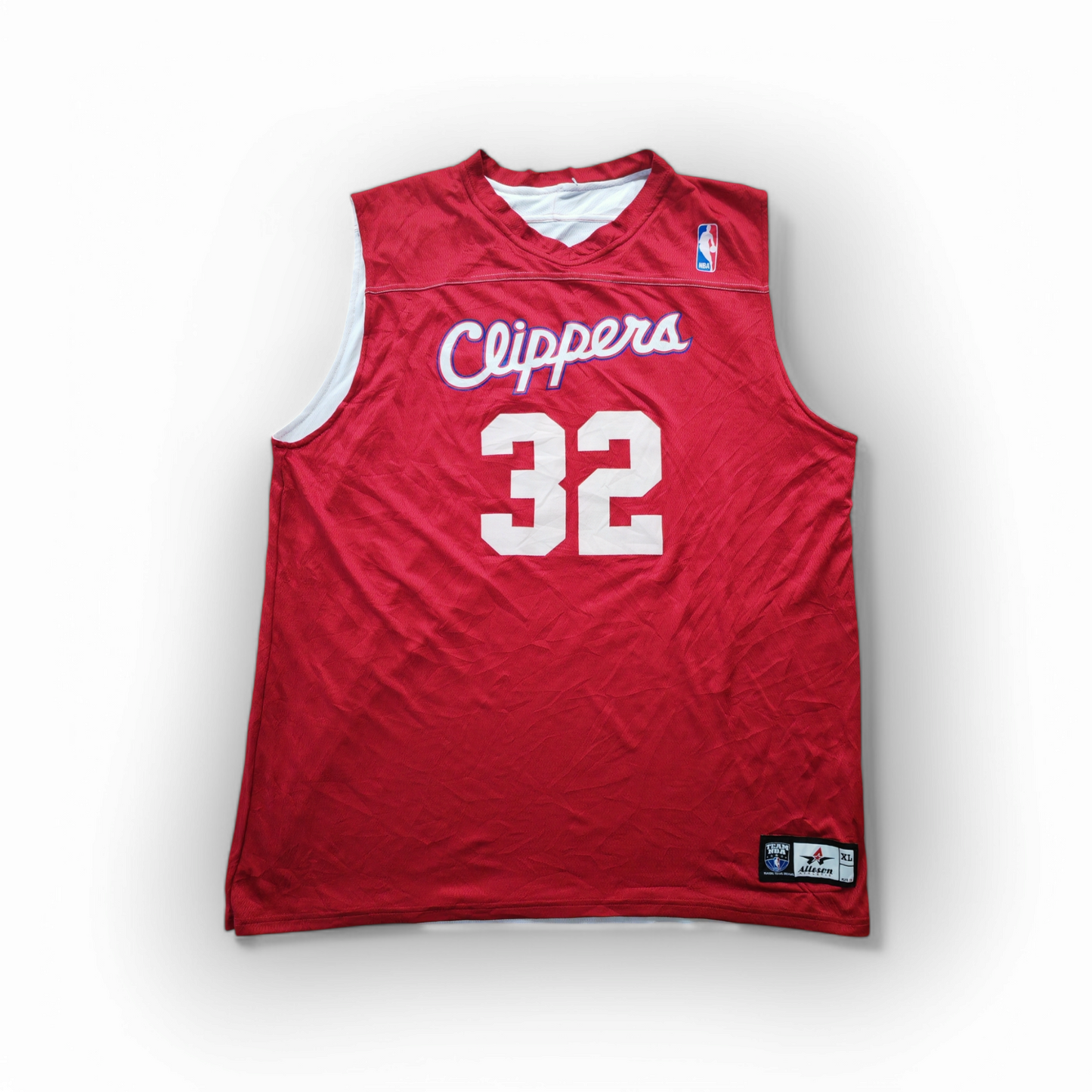 Alleson Athletic Los Angeles Clippers Reversible NBA Training Jersey, #32, XL