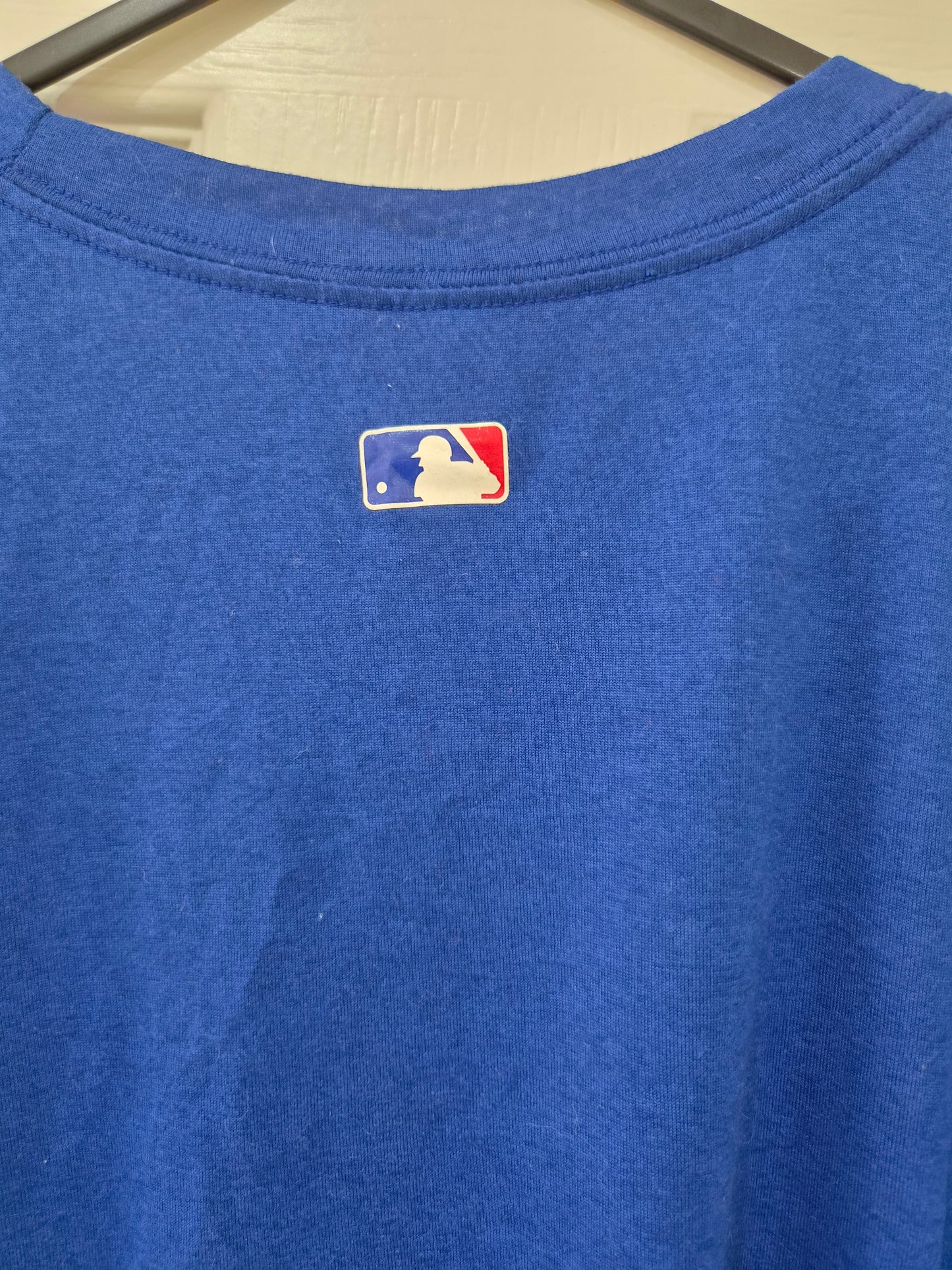 Nike Dri-fit Chicago Cubs MLB 2018 Spring Training T Shirt, Blue, Size Large