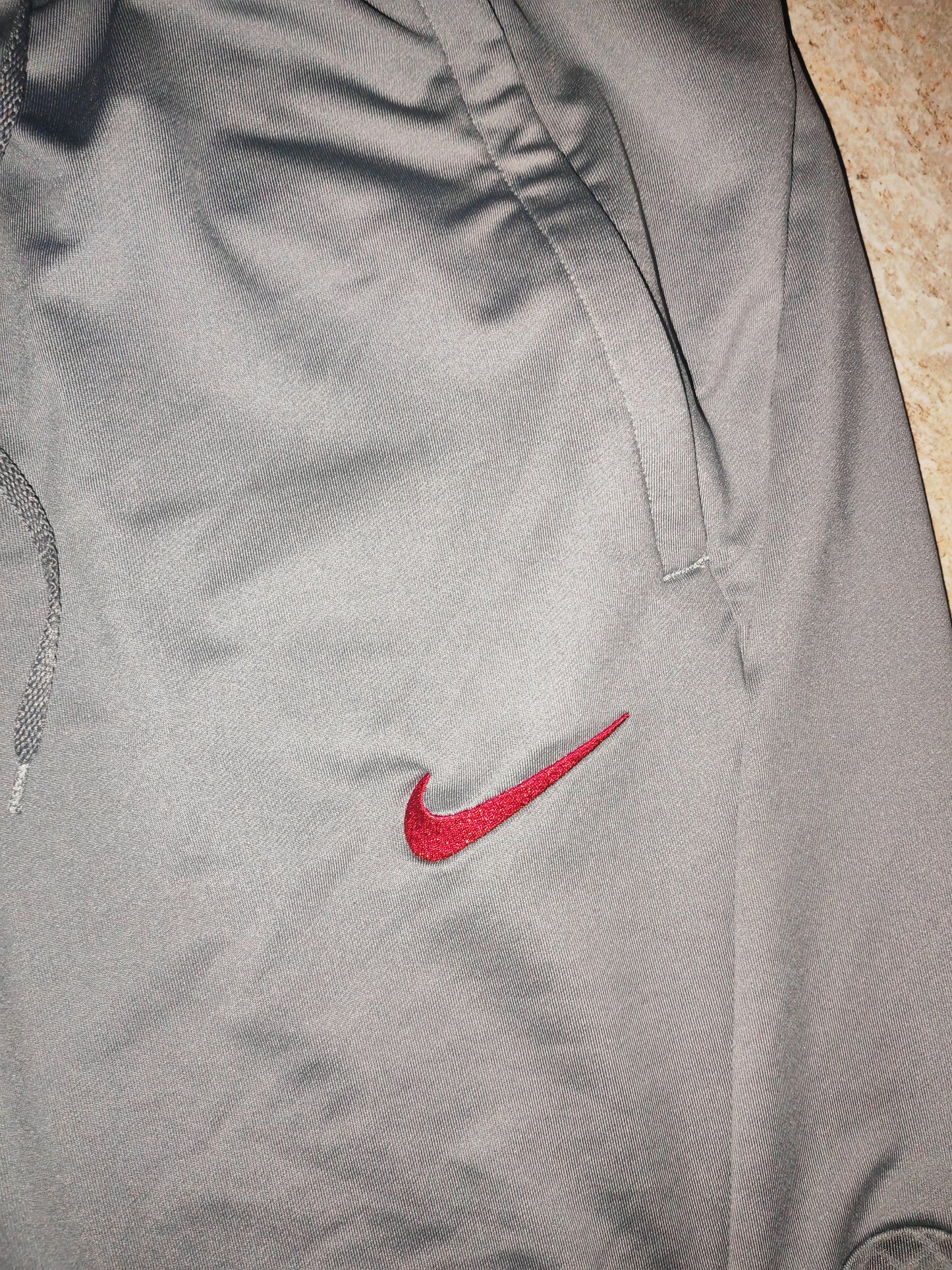 Nike Liverpool FC Slim Fit Track Bottoms, Grey, Size Large